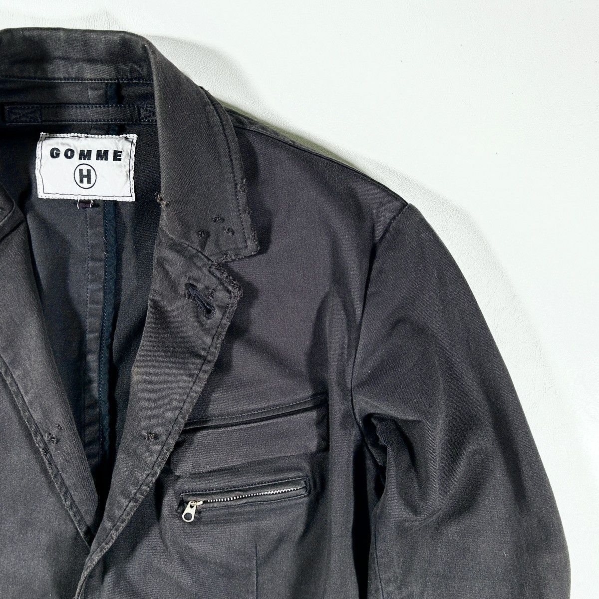 gomme 🔻Gomme Homme Distressed Blazer🔻 Size 40R - 2 Thumbnail