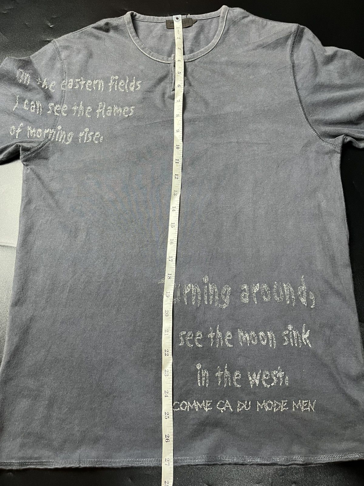 If Six Was Nine × Japanese Brand × Le Grande Bleu (L.G.B.) Japanese i see the moon sink by Comme Ca Du Mode Faded tees Size US M / EU 48-50 / 2 - 8 Thumbnail