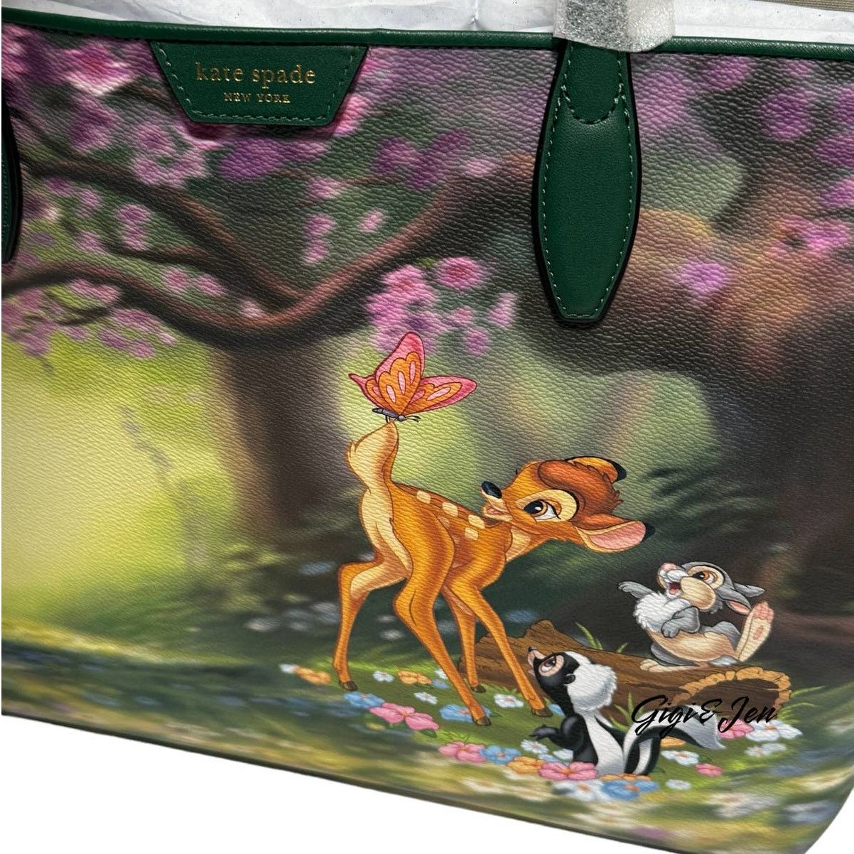 Kate Spade Disney X Kate Spade New York Bambi Sutton Medium Tote Size ONE SIZE - 13 Thumbnail