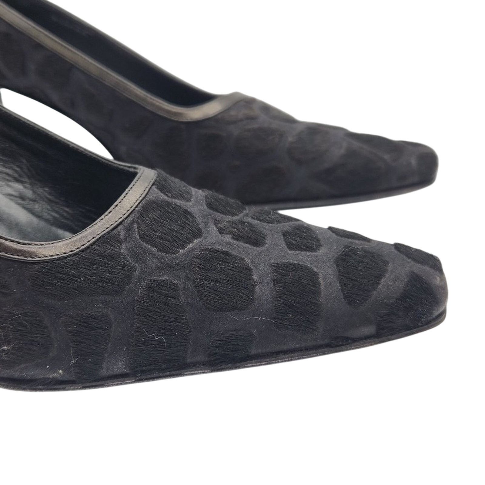 Firenze LUXURY Rangoni Firenza Calf Print Heels Size US 9.5 / IT 39.5 - 3 Thumbnail