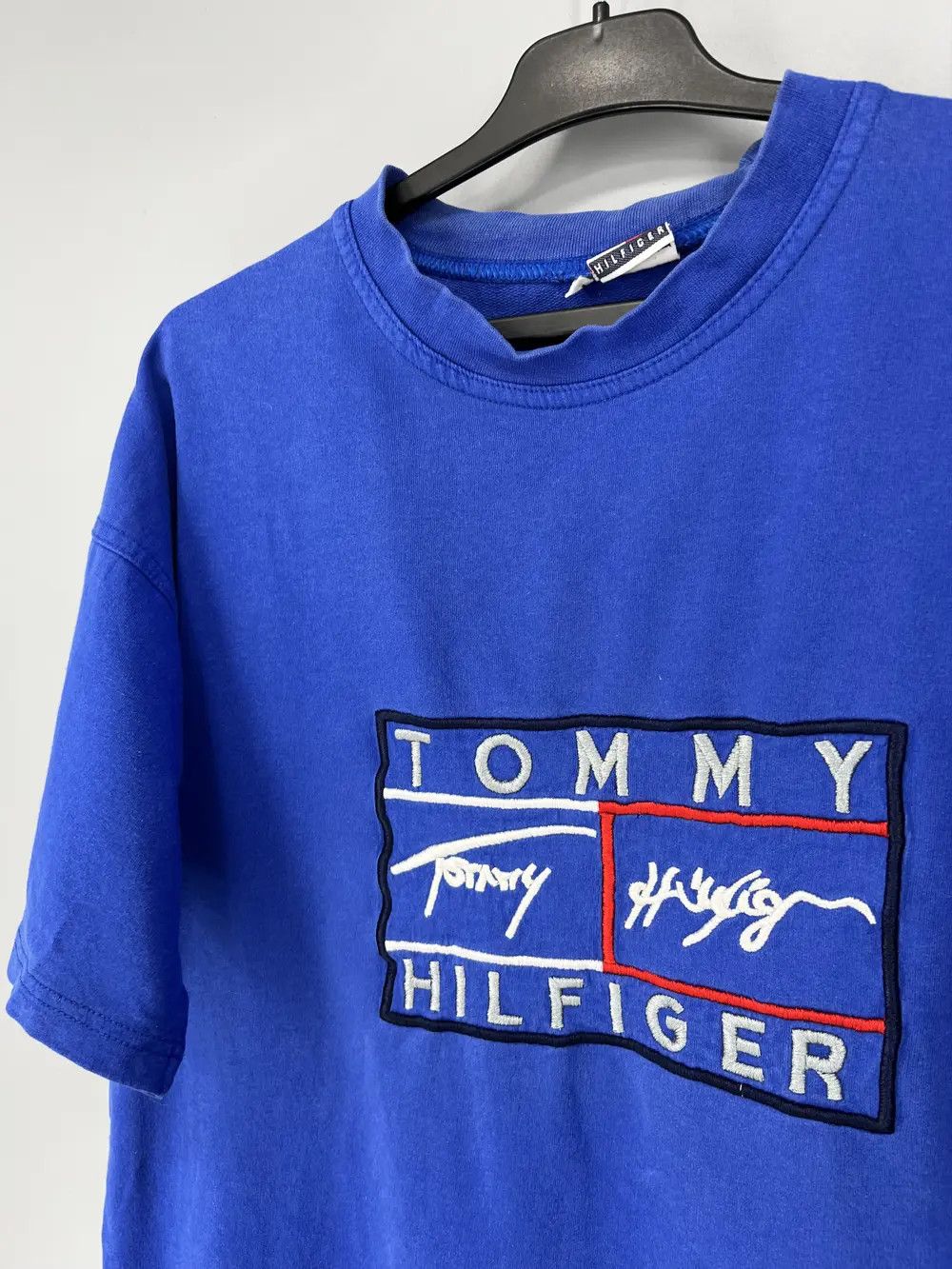 Tommy Hilfiger Vintage 90’s Tommy Hilfiger Big Flag Logo T-shirt Size US M / EU 48-50 / 2 - 9 Thumbnail