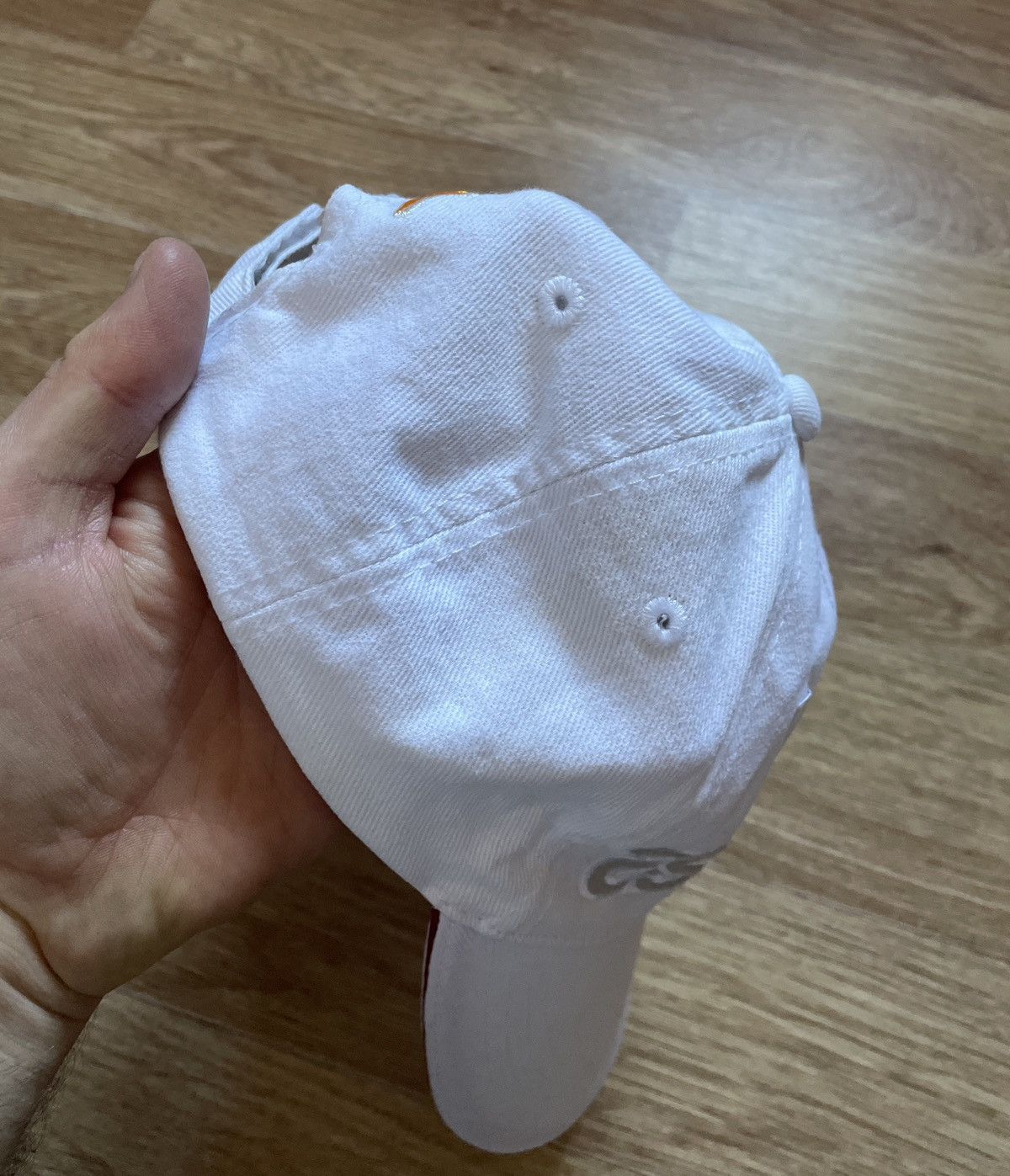 Kappa Vintage AS Roma Kappa White Football Soccer Cap Size ONE SIZE - 14 Thumbnail