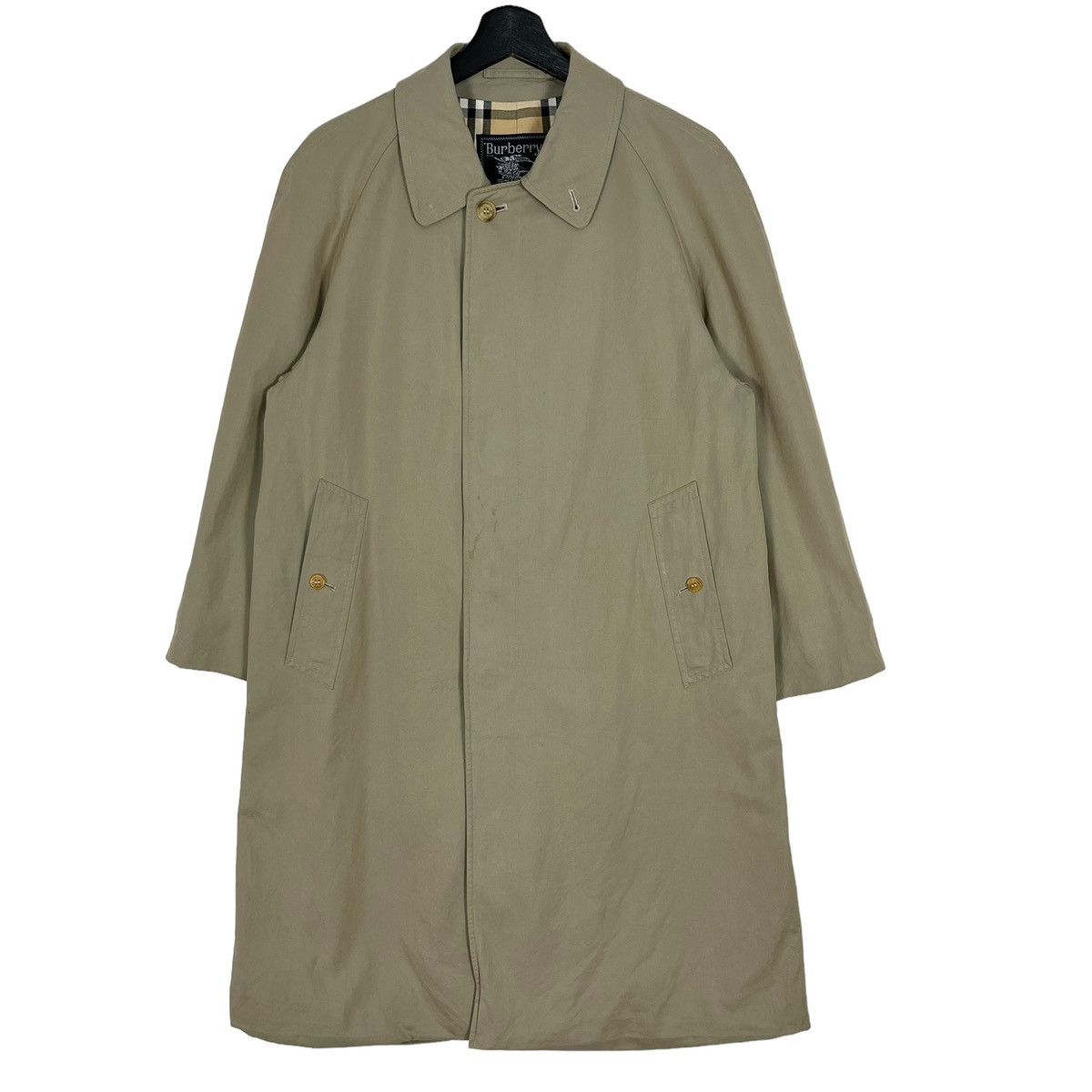 Burberry × Vintage Vintage 90’s Burberrys Men’s Trench Coat Size US S / EU 44-46 / 1 - 1 Thumbnail