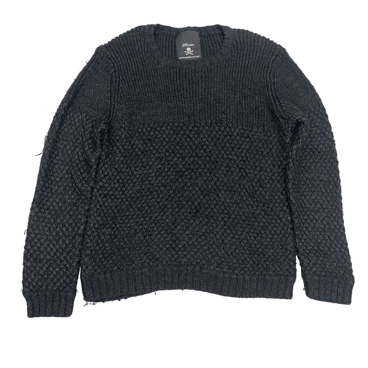 Roen Roen x semanticdesign Knitted Sweater Size US XL / EU 56 / 4 - 1 Thumbnail