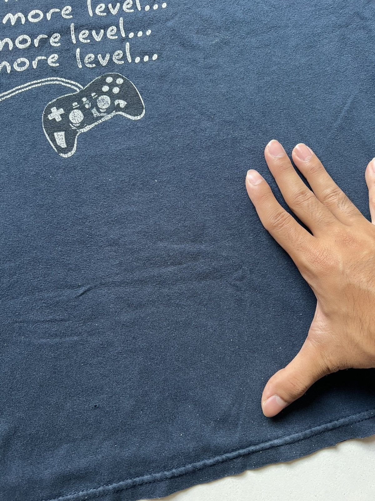 Nintendo Thrashed Just One More Level Tees Size US XL / EU 56 / 4 - 7 Thumbnail