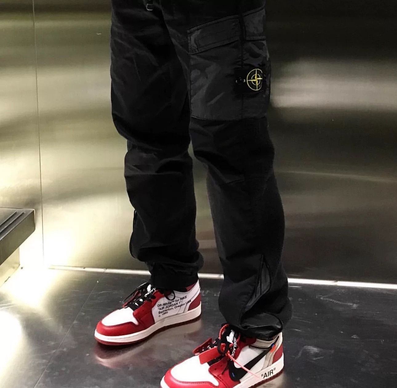 Stone Island Stone Island Paneled Classic Pants Size US 33 - 5 Thumbnail