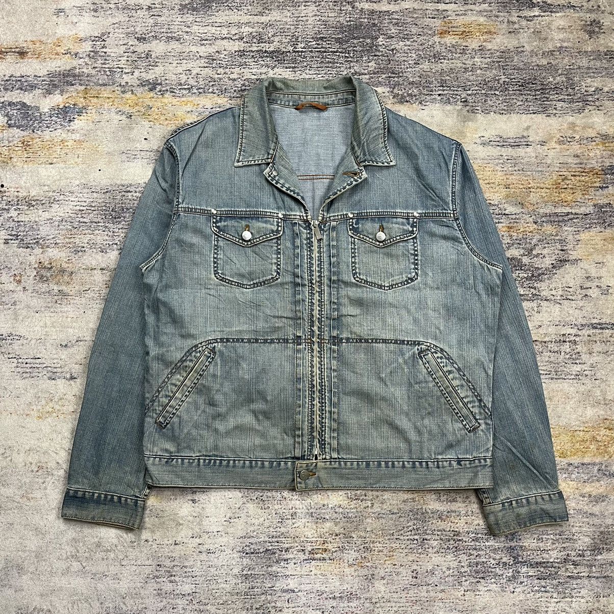 Ermenegildo Zegna × Vintage × Z Zegna Vintage Zegna Sport trucker denim jacket Size US XL / EU 56 / 4 - 1 Thumbnail