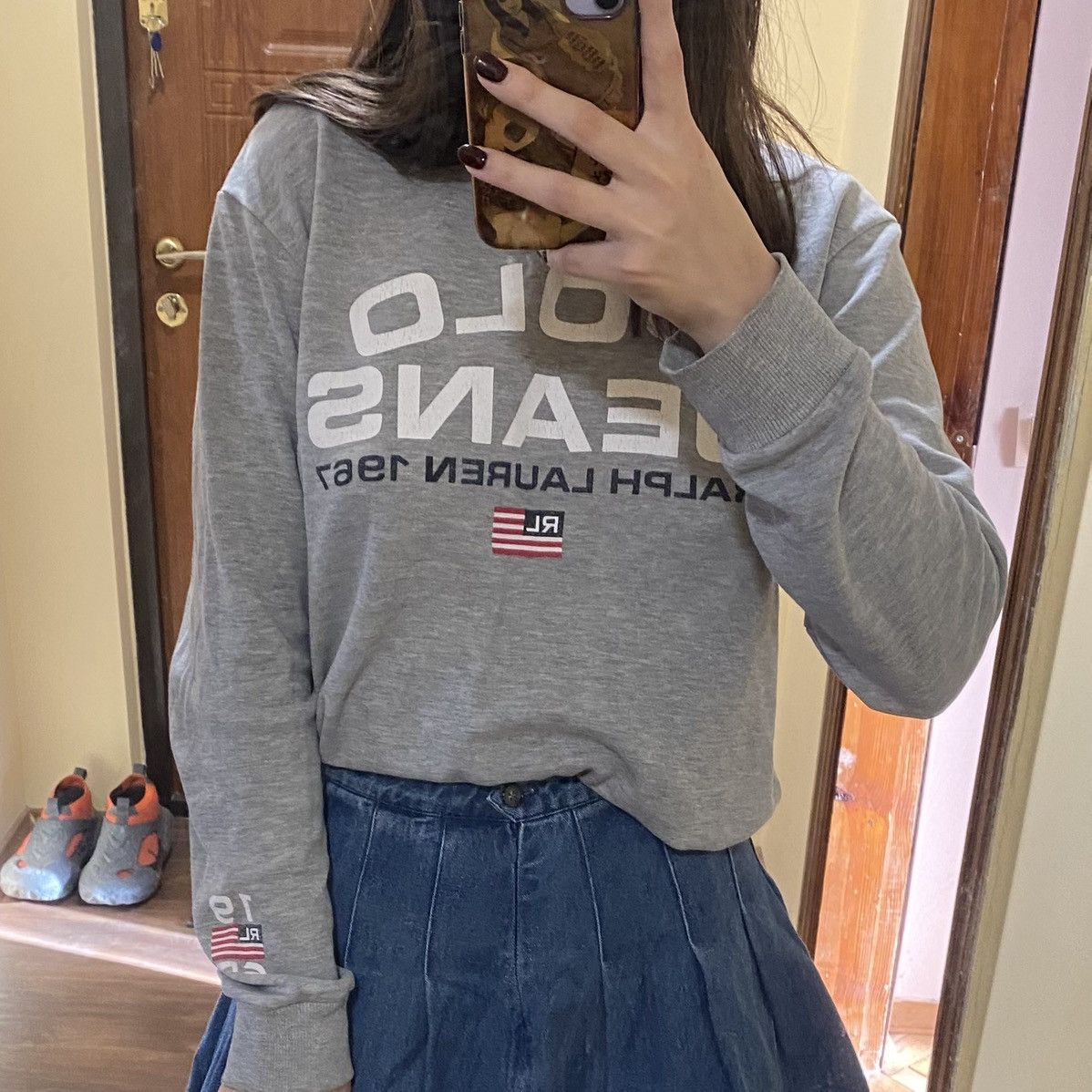 Hysteric Glamour × Polo Ralph Lauren × Vintage Vintage Y2k Polo Ralph Lauren Sweatshirt Size M / US 6-8 / IT 42-44 - 5 Thumbnail