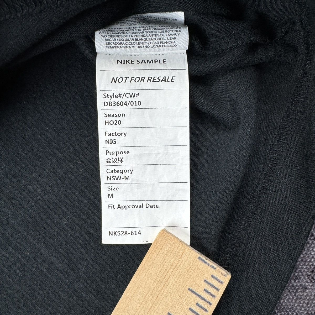 Nike Nike SAMPLE Logo Alphabet Printing Short Sleeve Black Size US M / EU 48-50 / 2 - 8 Thumbnail