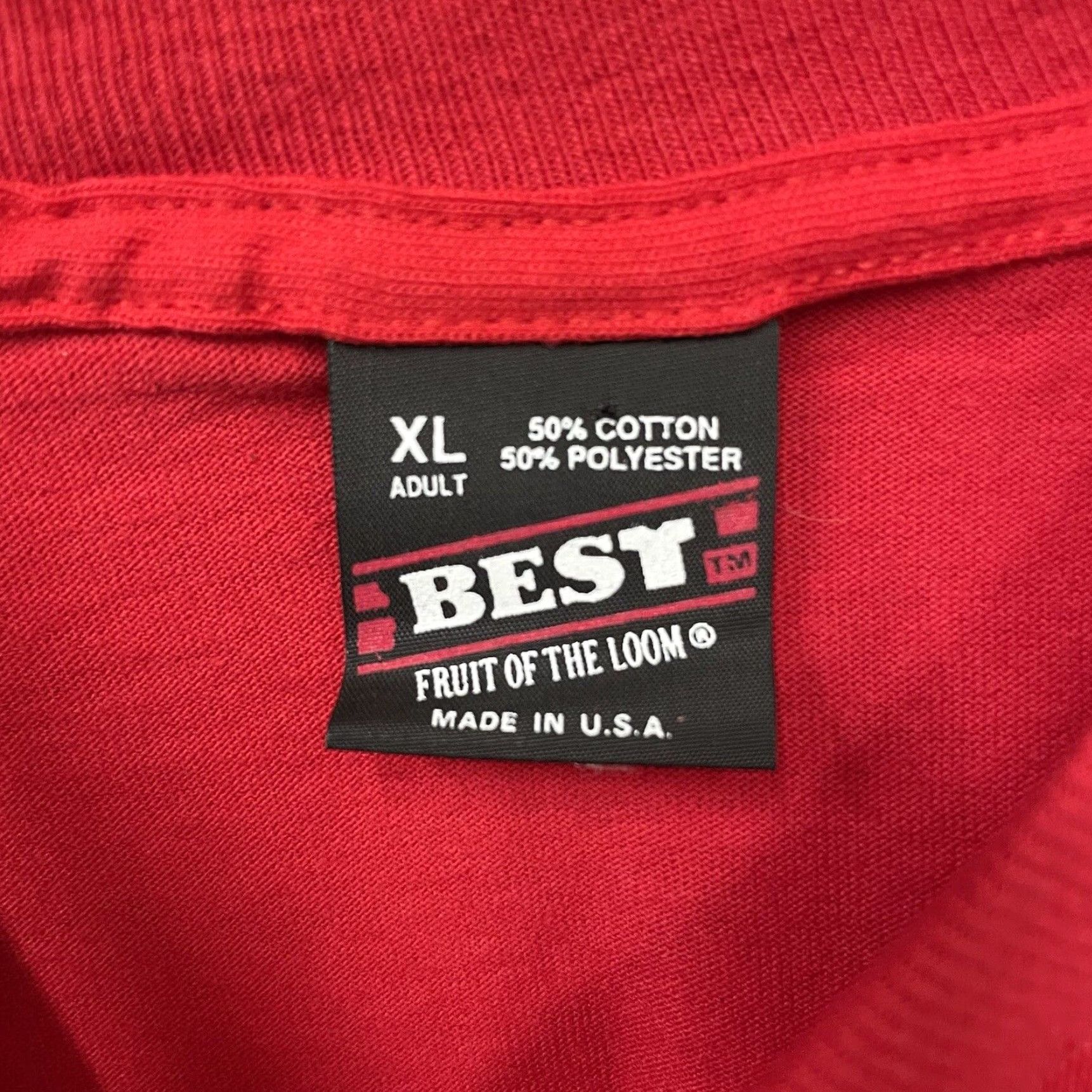 Fruit Of The Loom VINTAGE Get-To-Gather II Kentucky red graphic Tee Mens XL USA T-Shirt Size US XL / EU 56 / 4 - 4 Thumbnail