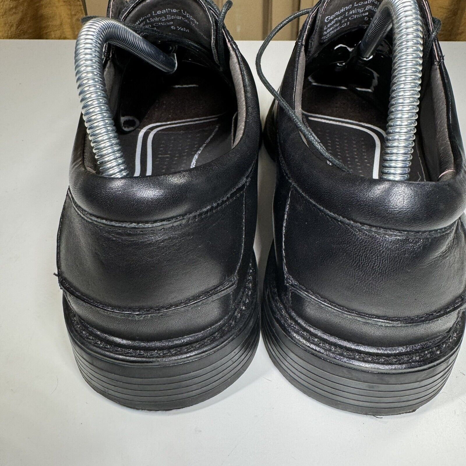 Nunn Bush Nunn Bush Marcell Comfort Gel Black Dress Shoes Sz 9.5M Size US 9.5 / EU 42-43 - 5 Thumbnail