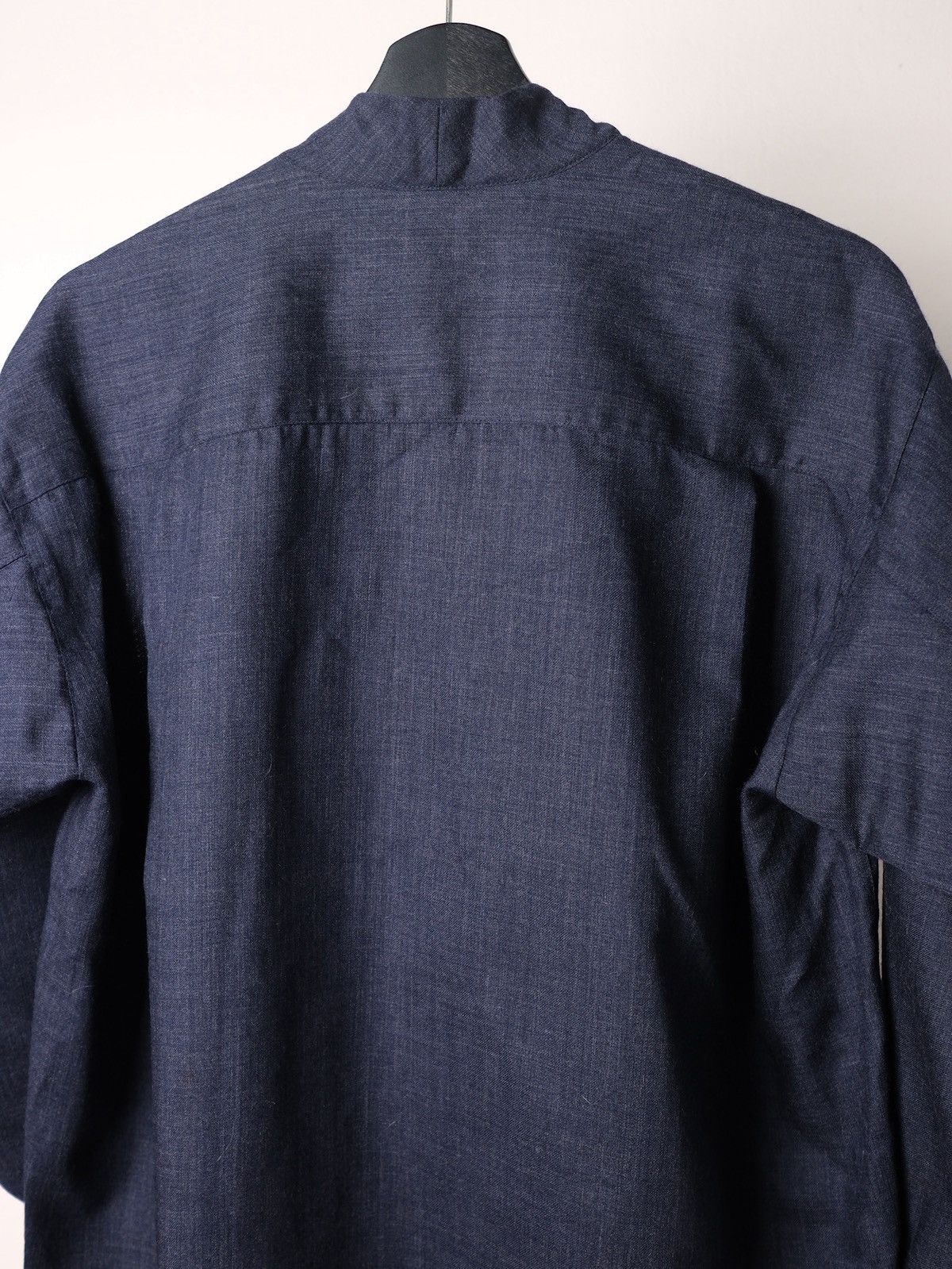 Issey Miyake Issey Miyake Asymmetrical Collar Shirt Size M / US 6-8 / IT 42-44 - 11 Thumbnail