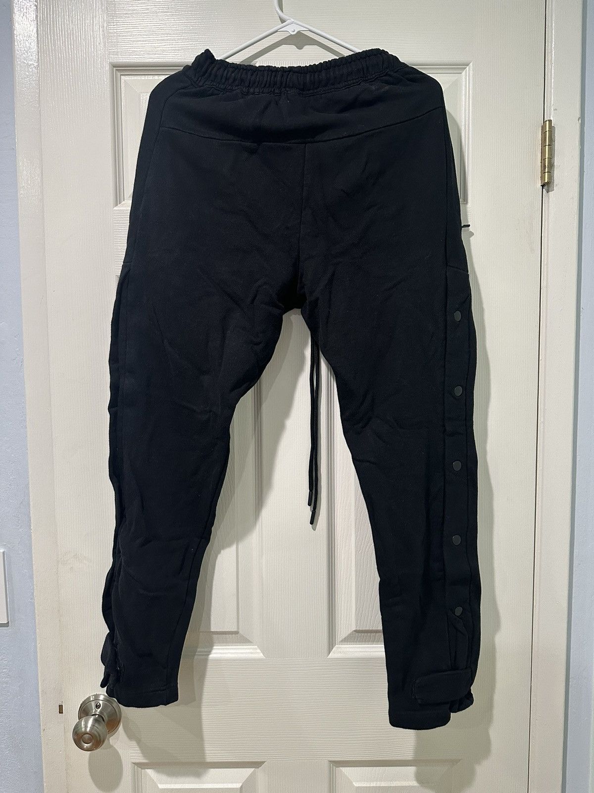 MNML MNML Black snap sweatpants Size US 30 / EU 46 - 5 Thumbnail