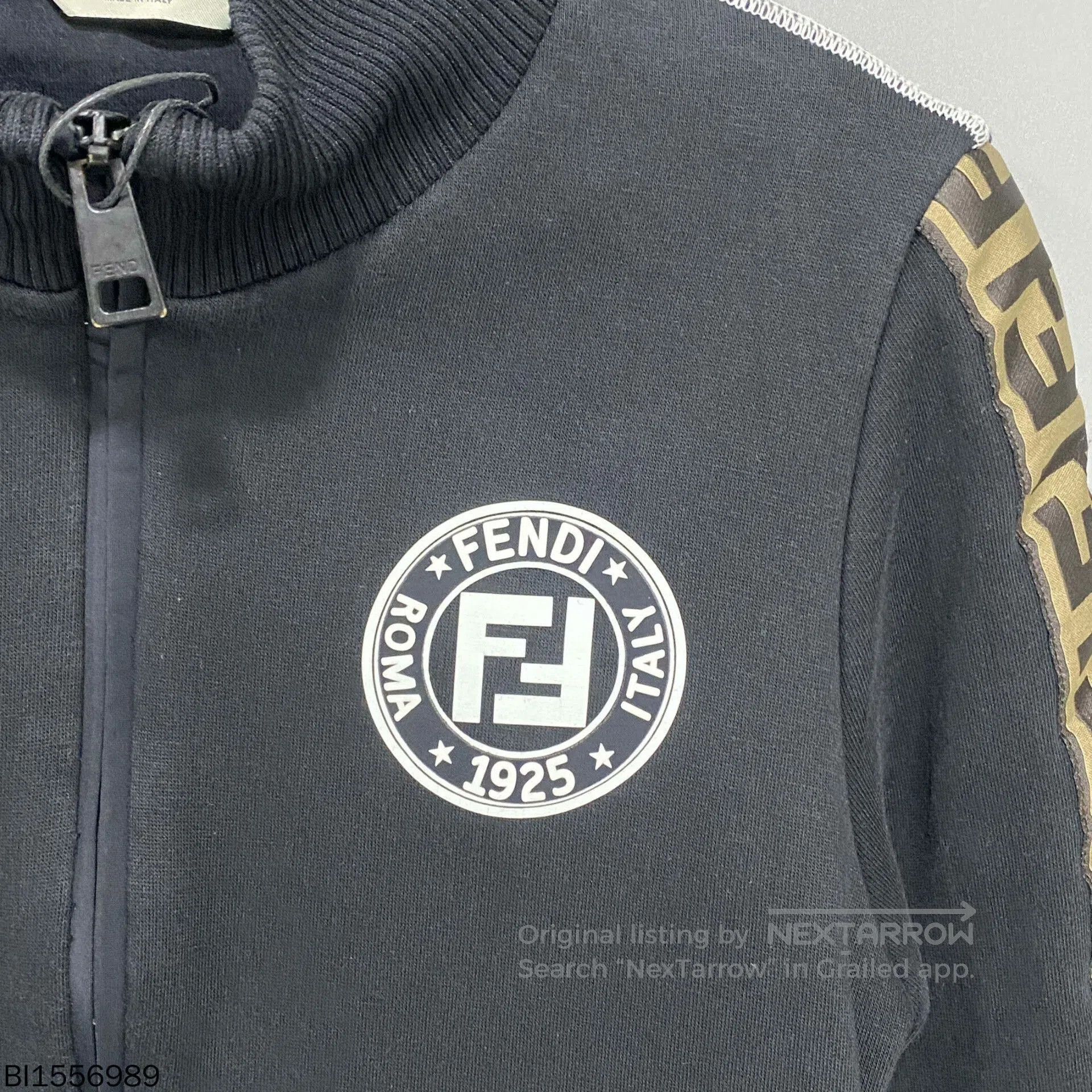 Fendi Fendi Logo Print Track Jacket. Size US S / EU 44-46 / 1 - 5 Thumbnail
