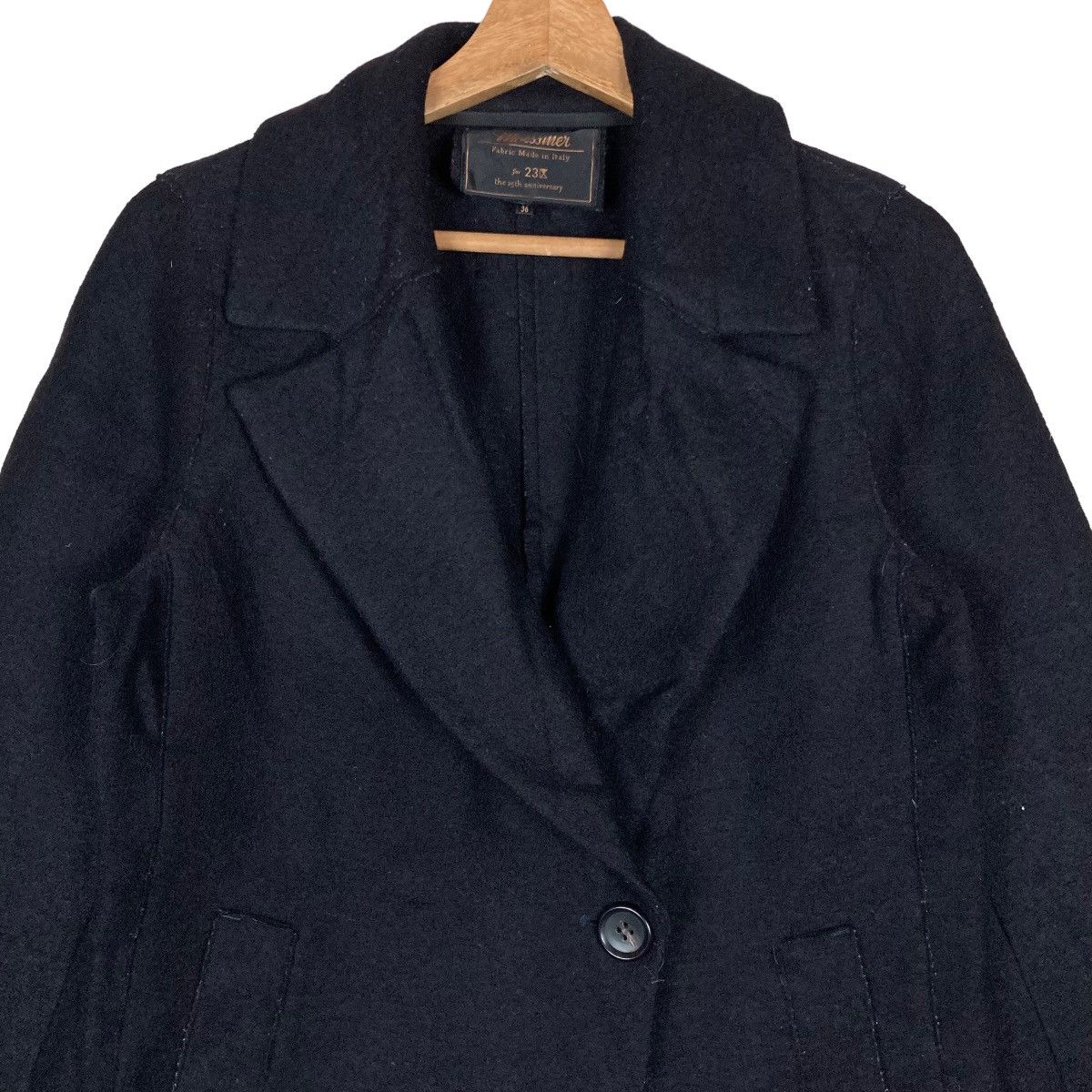 Vintage Vintage Moessmer 25th Anniversary Flat Button Blazer Jacket Size XS / US 0-2 / IT 36-38 - 2 Thumbnail