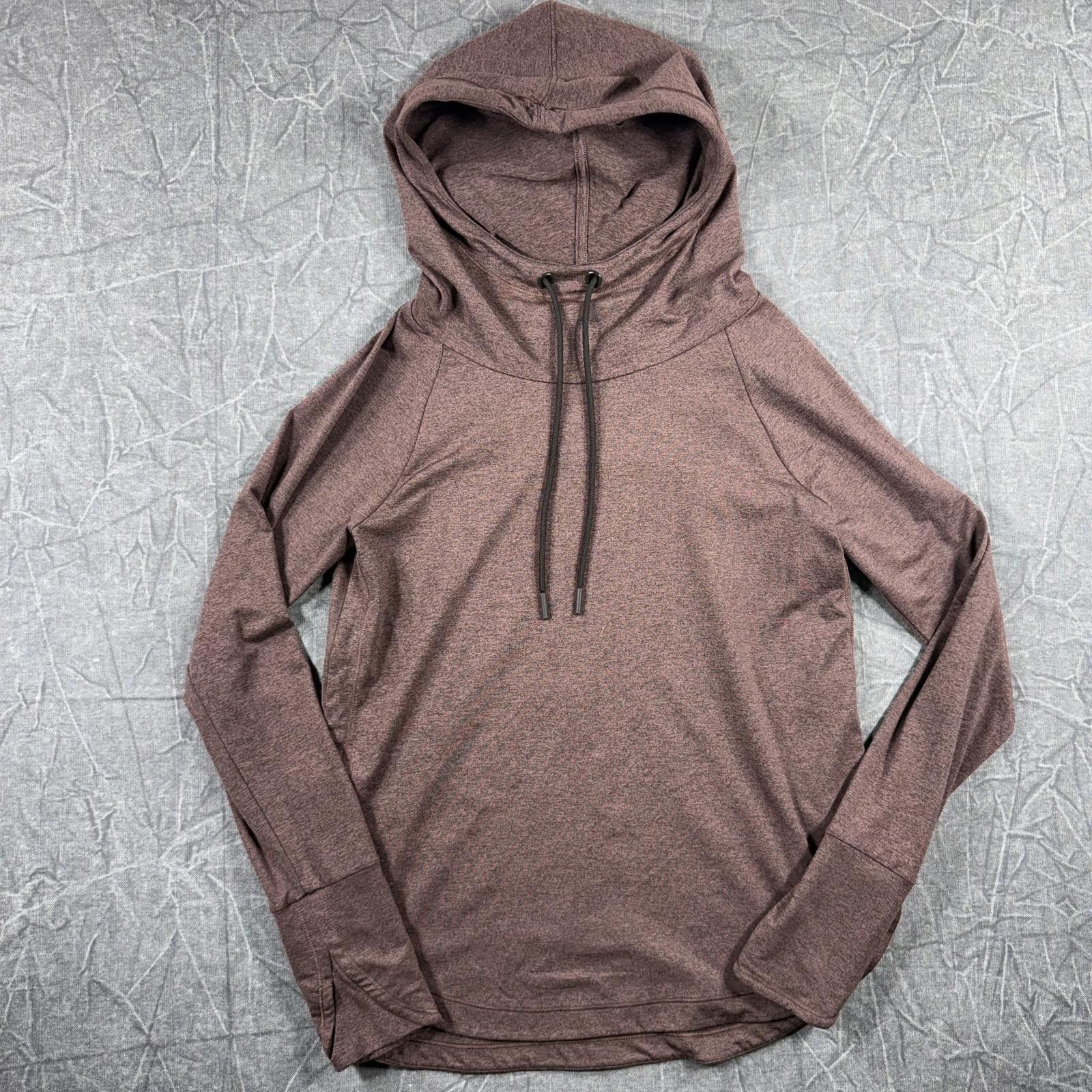 Other Athleta Sweater Women's XS Brown Pullover Hoodie Uptempo Size XS / US 0-2 / IT 36-38 - 2 Thumbnail