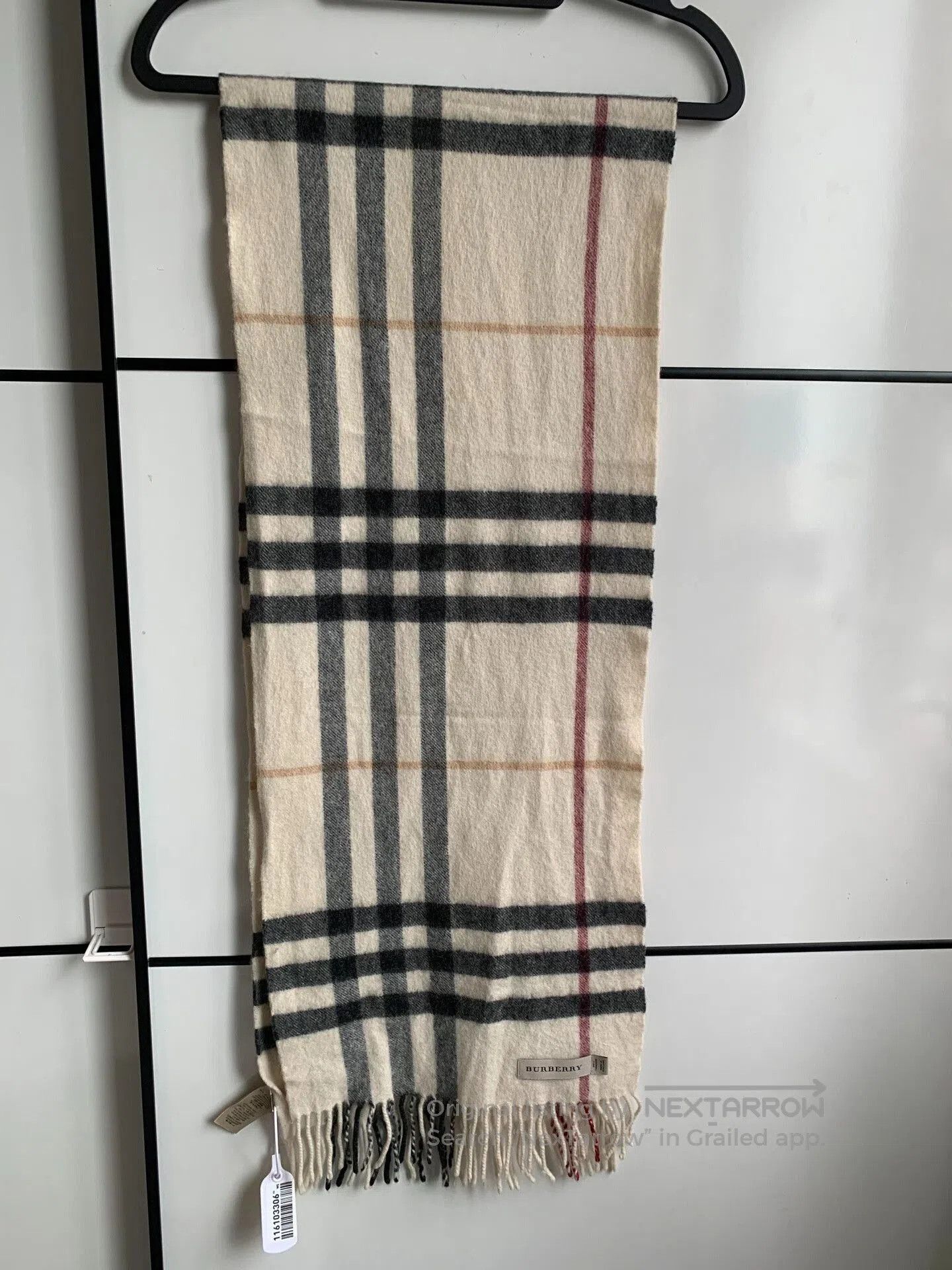 Burberry Classic Check Scarf.