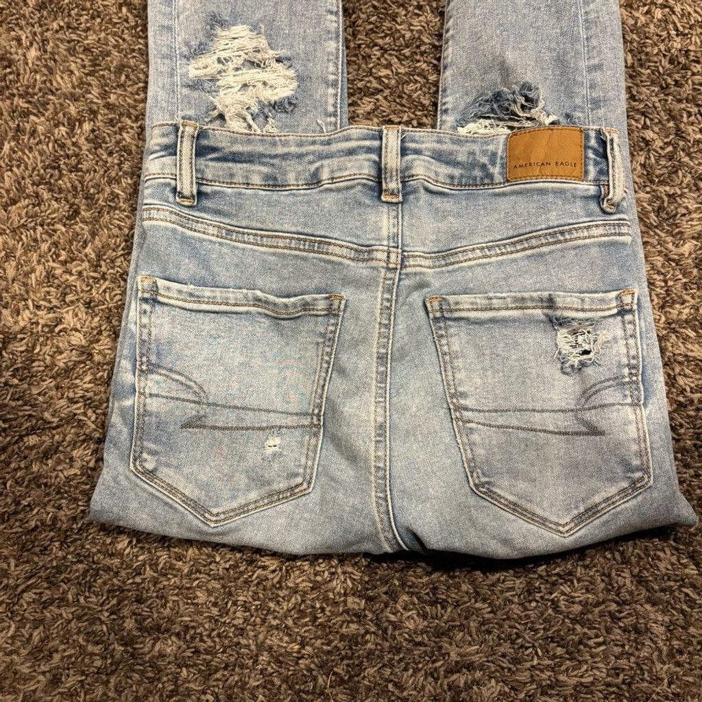 American Eagle Outfitters American Eagle Outfitters Distressed Jegging Jeans Size 26" / US 2 / IT 38 - 1 Thumbnail