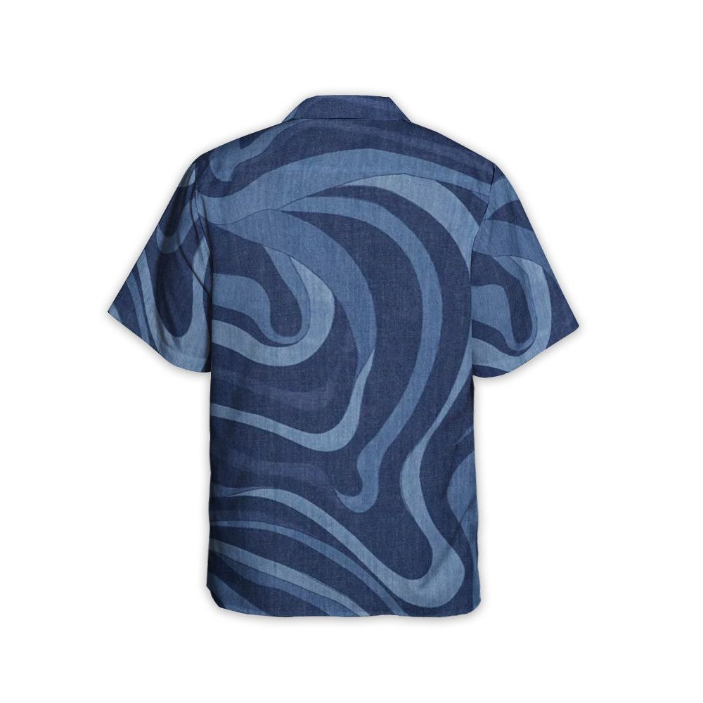 Designer Marmo-Print Shirt – Modern Elegance with Artistic Flair Size S / US 4 / IT 40 - 3 Thumbnail