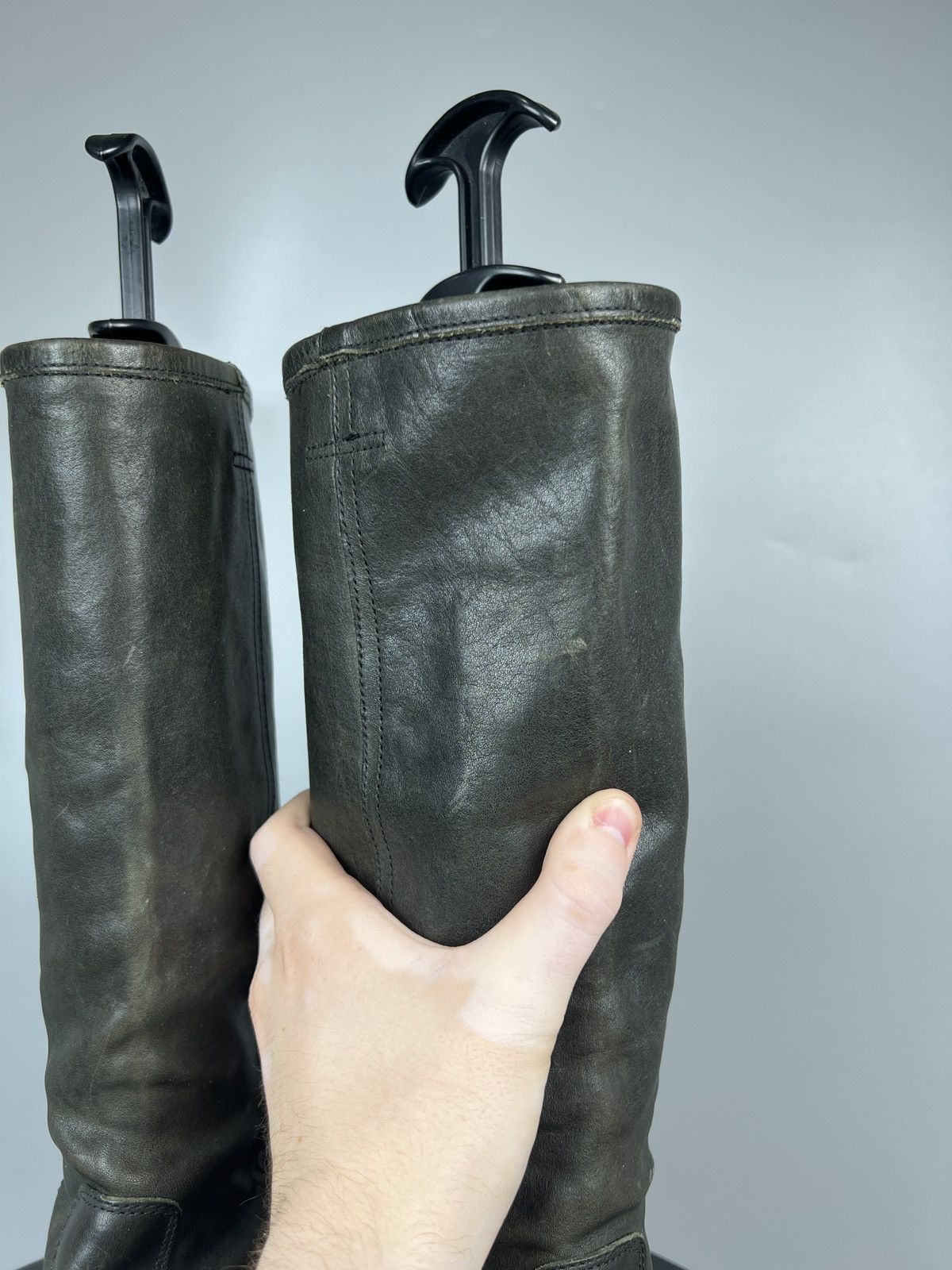 Fiorentini + Baker Florentini + Baker Leather Knee High Boots (Y0432) Size US 6.5 / IT 36.5 - 10 Thumbnail
