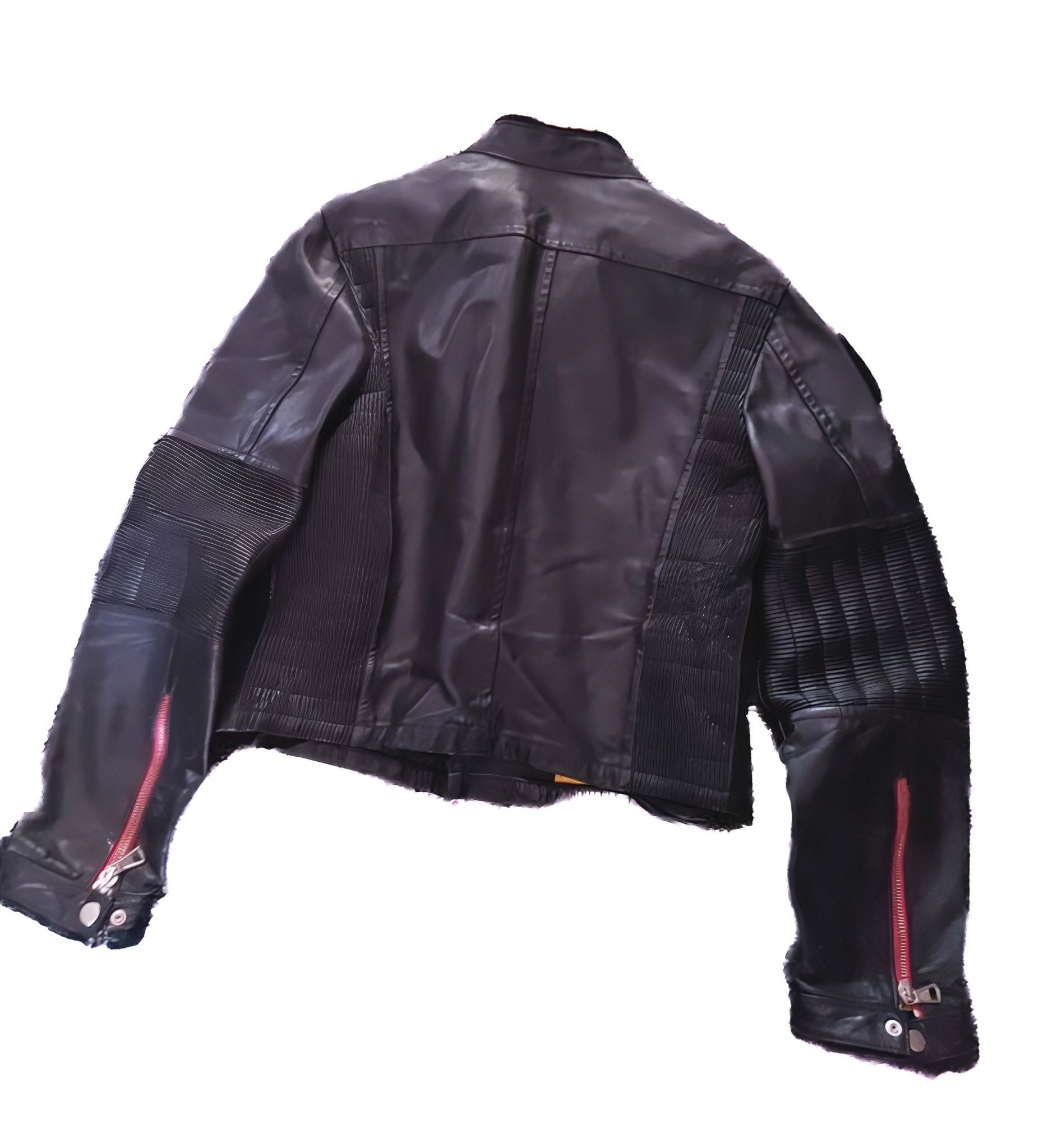 Dsquared2 S/S 2004 RUNWAY BIKER LEATHER JACKET Size US L / EU 52-54 / 3 - 3 Thumbnail
