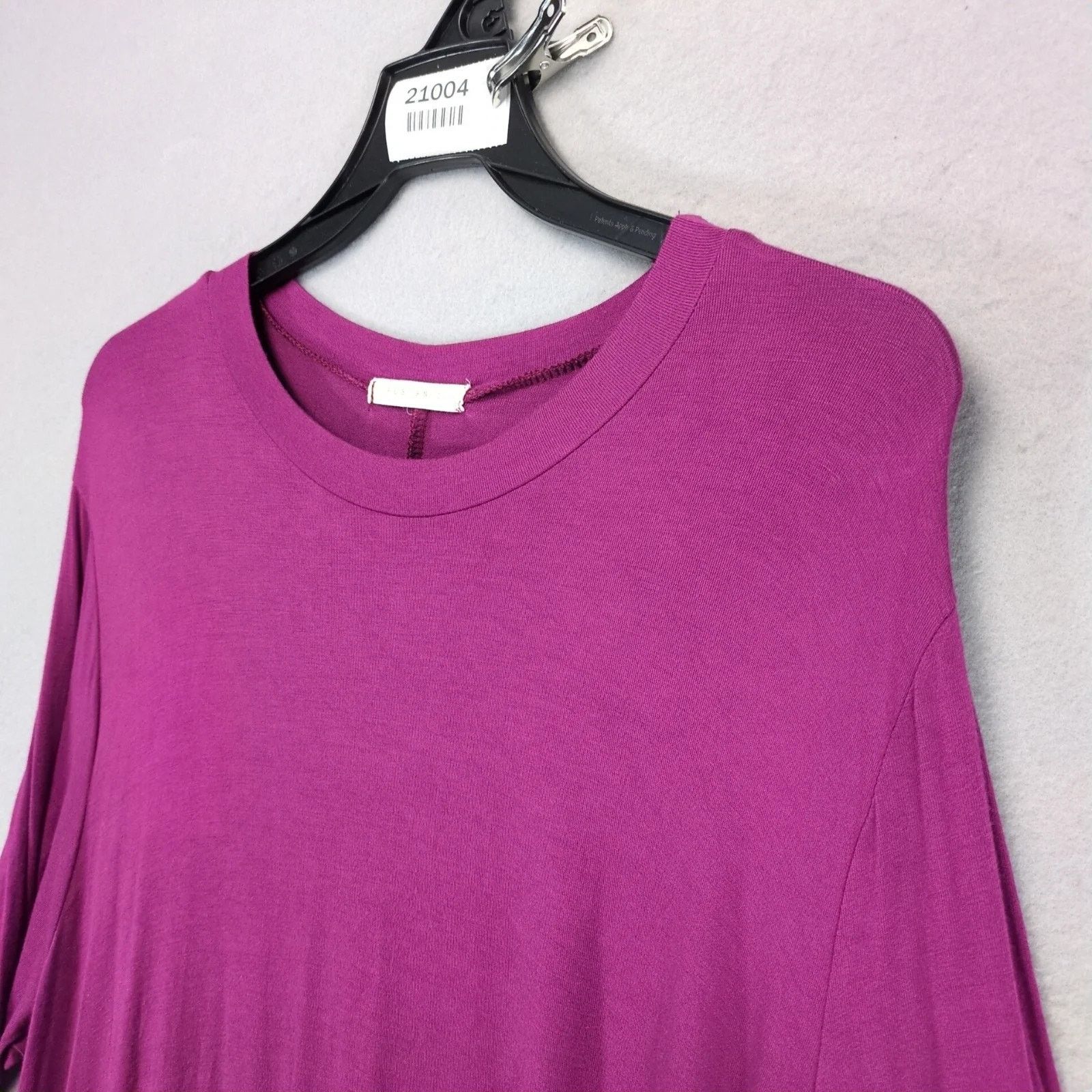 Other Reborn J Fuchsia Midi Swing Dress Plus Size 3XL Buttery Soft Size 3XL / US 20-22 - 10 Thumbnail