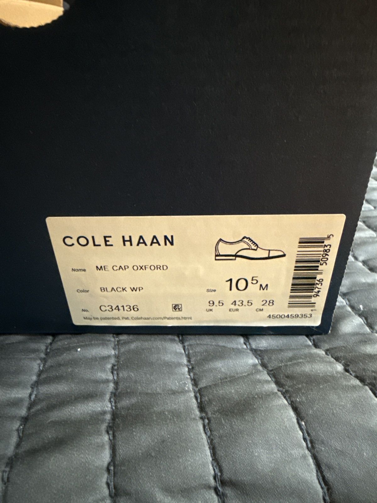 Cole Haan Cole Haan Mens Essential Cap Oxford Size US 10.5 / EU 43-44 - 6 Thumbnail
