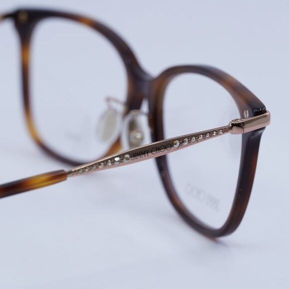 Jimmy Choo Jimmy Choo JC307/F 006J 00 Eyeglasses 54mm Size ONE SIZE - 7 Thumbnail