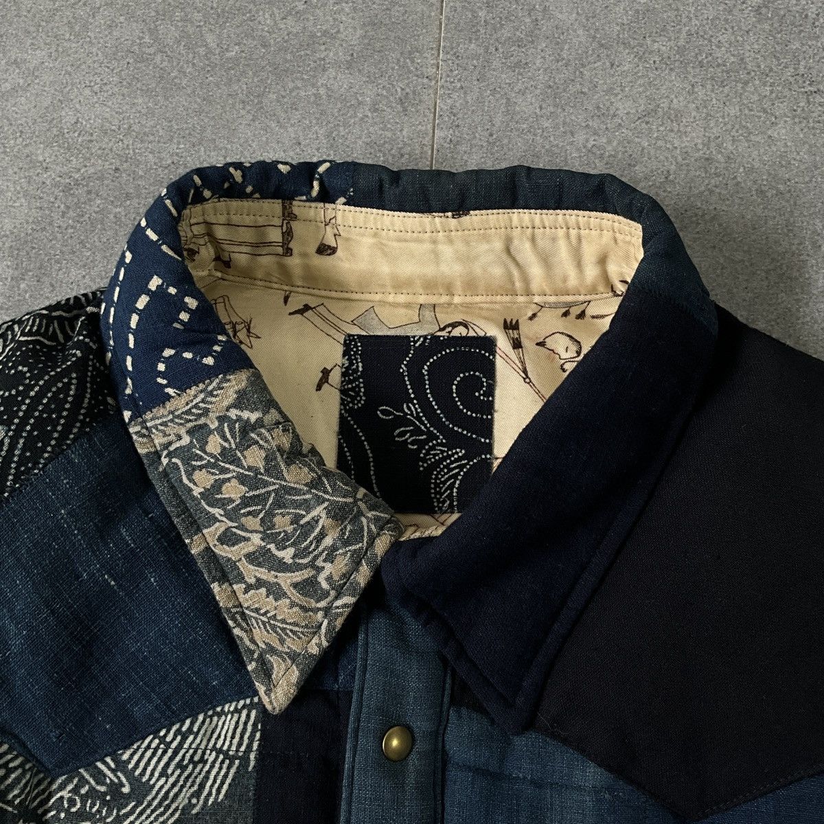 Visvim 0220905013017 VISVIM ICT KERCHIEF DOWN JKT KOFU JACKET Size US XL / EU 56 / 4 - 3 Thumbnail