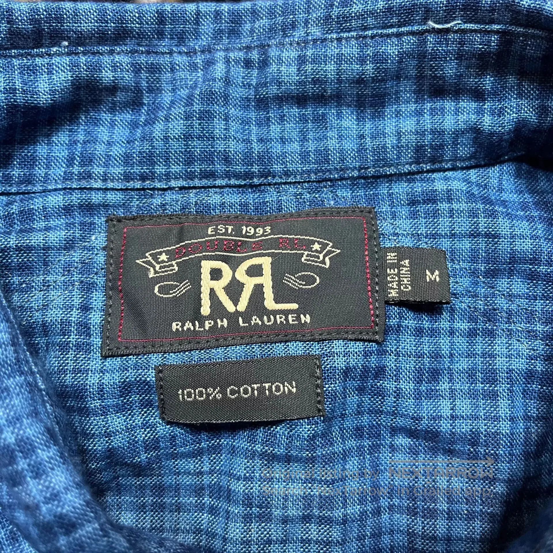 RRL Ralph Lauren RRL Ralph Lauren Vintage Shirt. Size US M / EU 48-50 / 2 - 4 Thumbnail