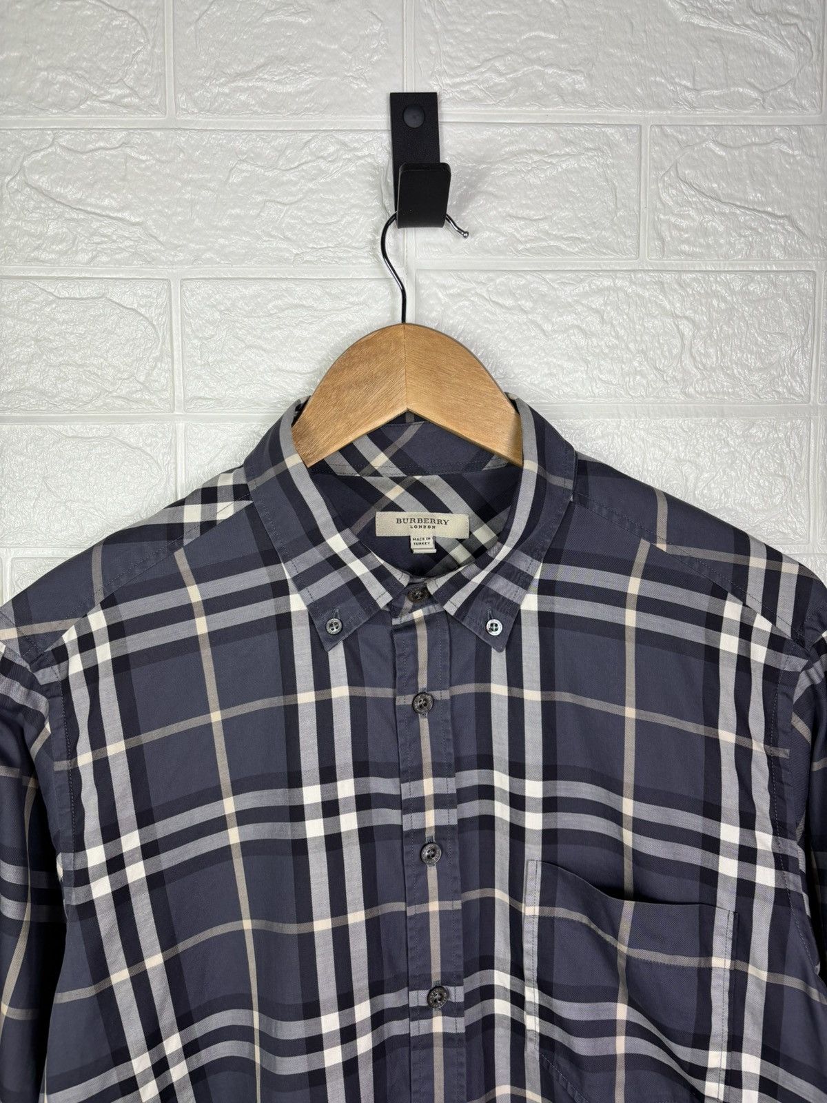 Burberry Burberry London Nova Check Long Sleeve Shirt Size M Size US M / EU 48-50 / 2 - 3 Thumbnail