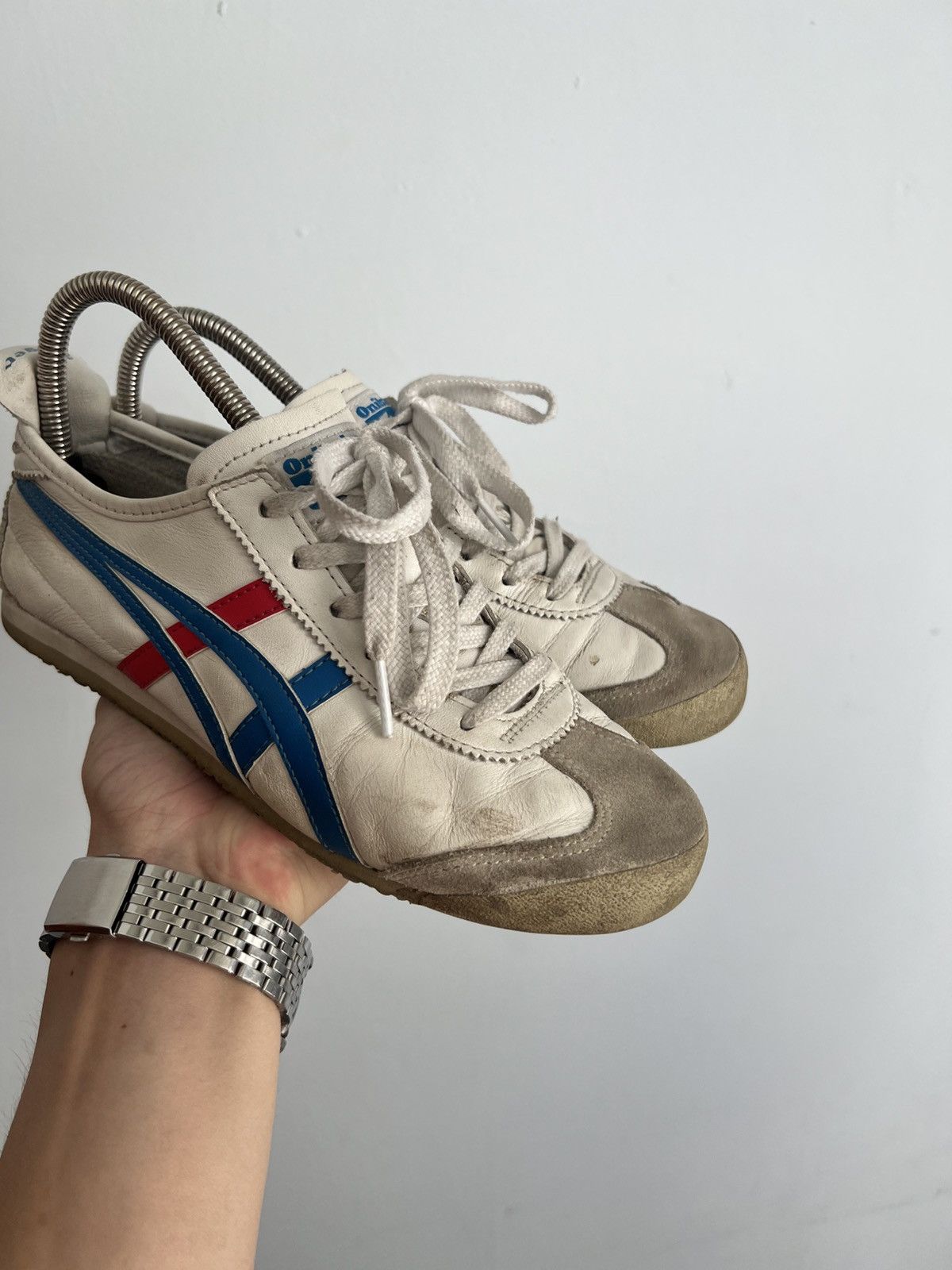 Asics Vintage Asics Tiger Onitsuka White Sneakers Size US 5.5 / EU 38 - 3 Thumbnail