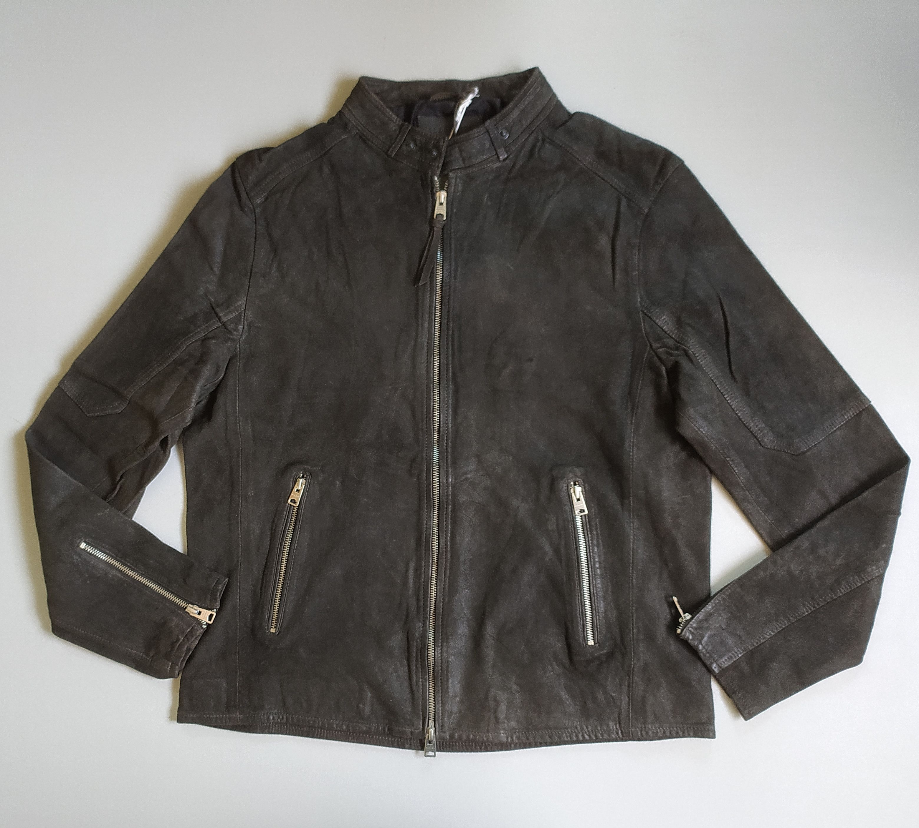 Allsaints ALLSAINTS Cora Suede Leather Jacket Free Shipping FTP/9016 Size US XXL / EU 58 / 5 - 1 Thumbnail