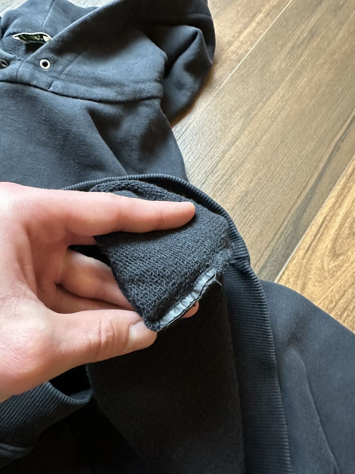 Saint Laurent Paris Saint Laurent Washed Hoodie Size US L / EU 52-54 / 3 - 6 Thumbnail