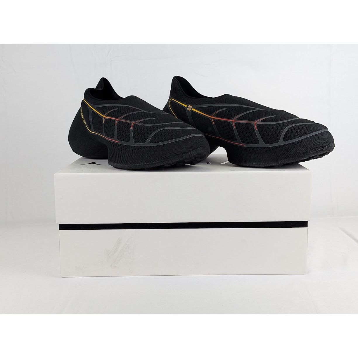 Givenchy o1rshd1 TK-360 Plus Sneakers in Black / Yellow Size US 13 / EU 46 - 7 Thumbnail