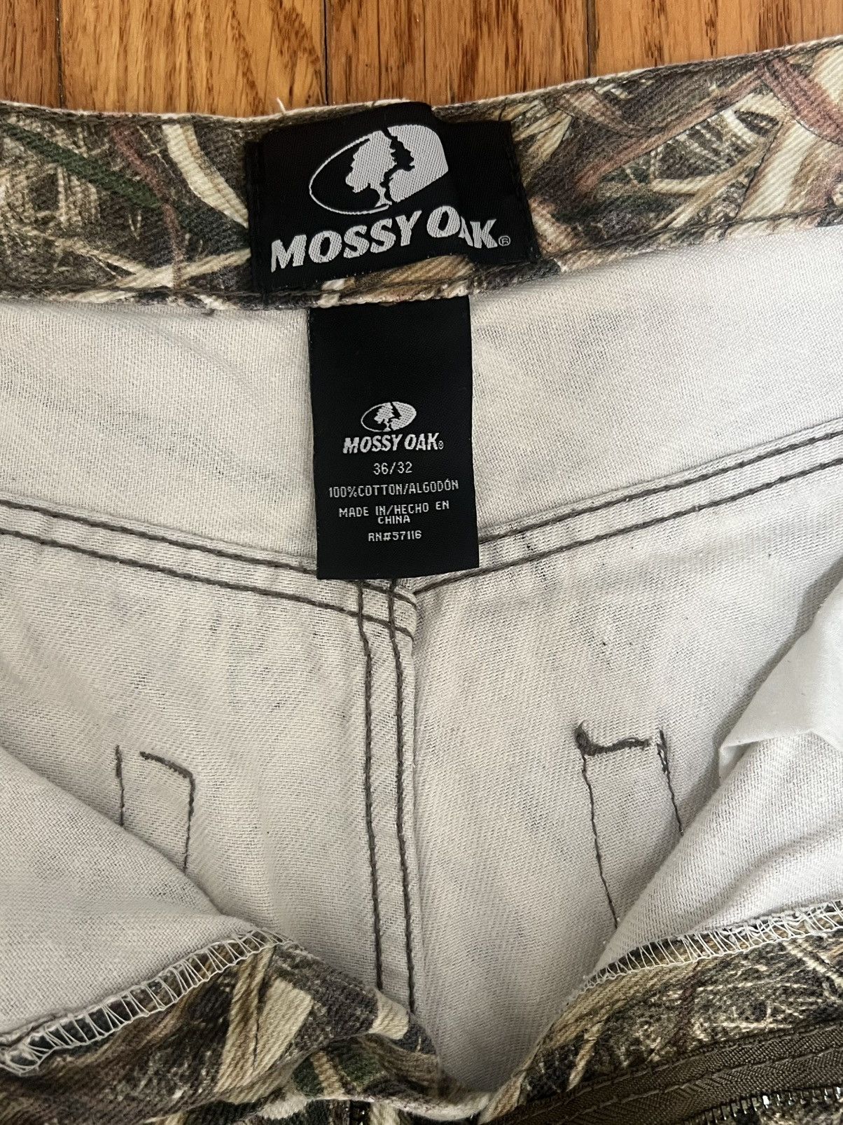 Mossy Oaks RARE MOSSY OAK MARSH CAMO JEANS Size US 34 / EU 50 - 4 Thumbnail