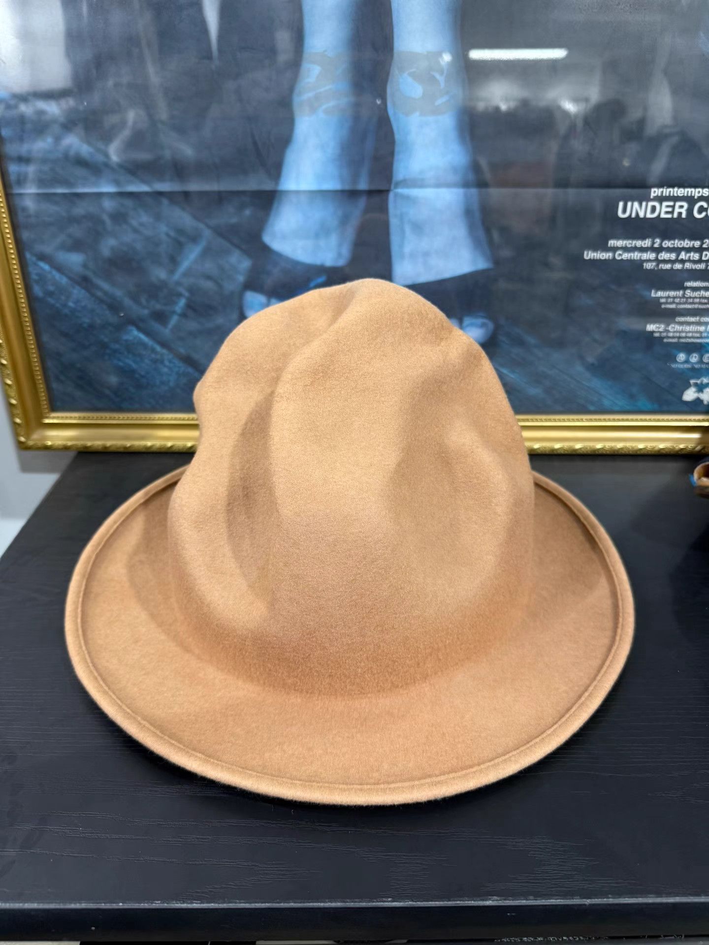 Vivienne Westwood Vivienne Westwood Unique Shaped Fedora K20 Size ONE SIZE - 1 Thumbnail