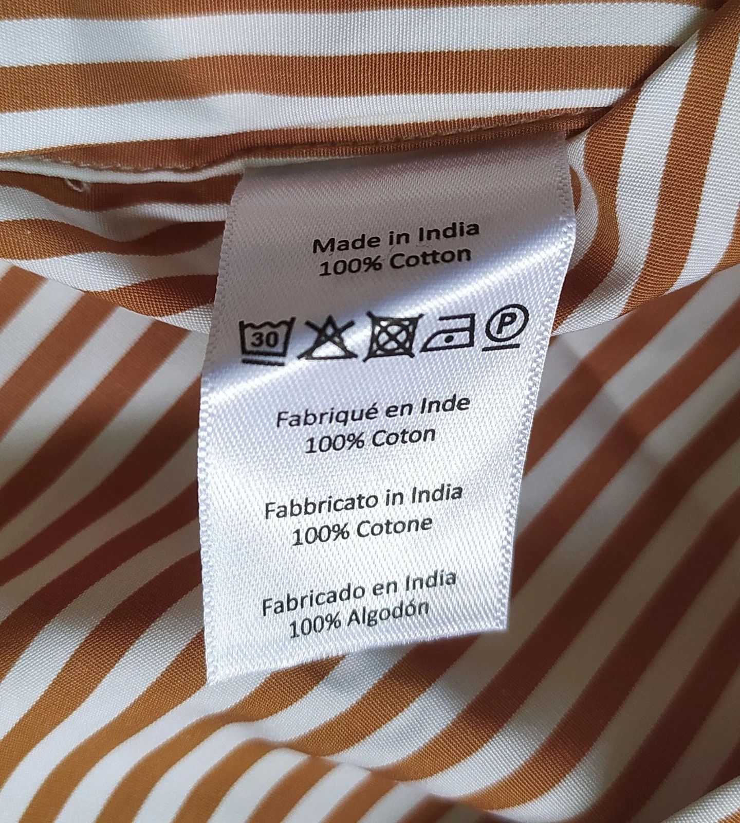 Thomas Pink Thomas Pink ClassicFit Bengal Stripe Formal Shirt T0055 Size US S / EU 44-46 / 1 - 6 Thumbnail
