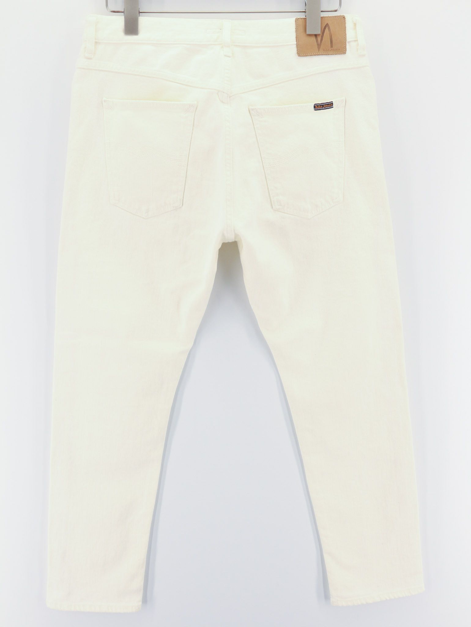 Nudie Jeans BRUTE KNUT W31/L28 Selvedge Ecru Jeans 80593 Size US 31 - 4 Thumbnail