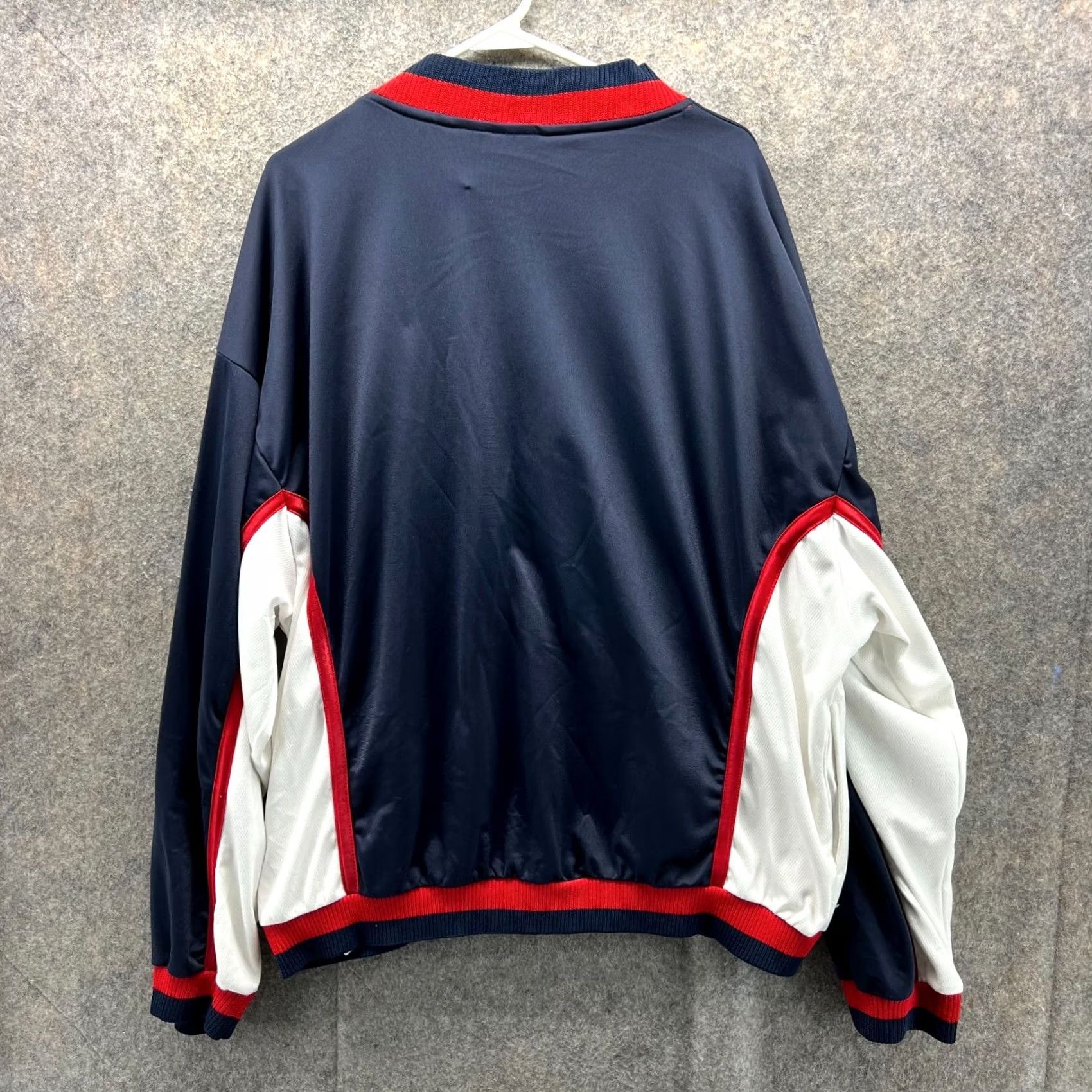 Champion VINTAGE Champion Bomber Jacket Men 2XL Blue Full Zip Polyester Jacket Man 2XL Blue Bomber Size US XXL / EU 58 / 5 - 3 Thumbnail