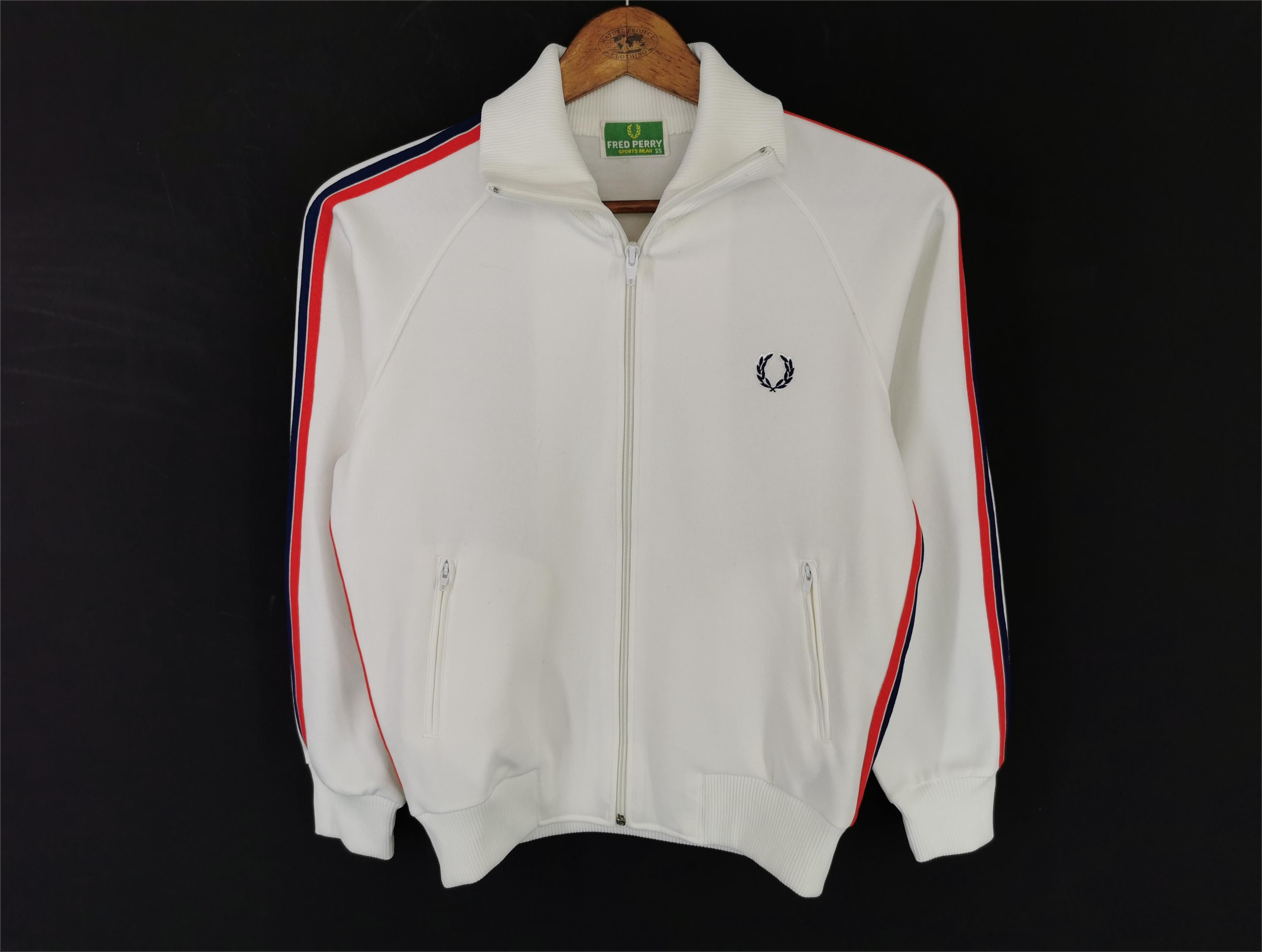 Fred Perry Vintage 90s Fred Perry Tracktop Jacket Size SS Size US S / EU 44-46 / 1 - 1 Thumbnail