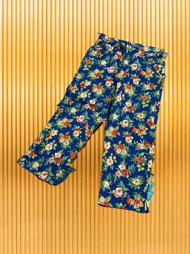 Polo Ralph Lauren × Ralph Lauren Polo Ralph Lauren Floral Print Denim Jeans Long Shorts Size 30" / US 8 / IT 44 - 1 Thumbnail