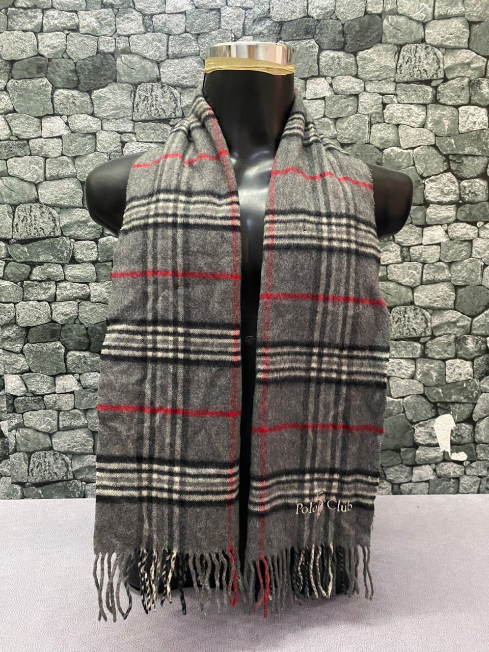 Polo Ralph Lauren Vintage Polo Club Scarf Size ONE SIZE - 3 Thumbnail