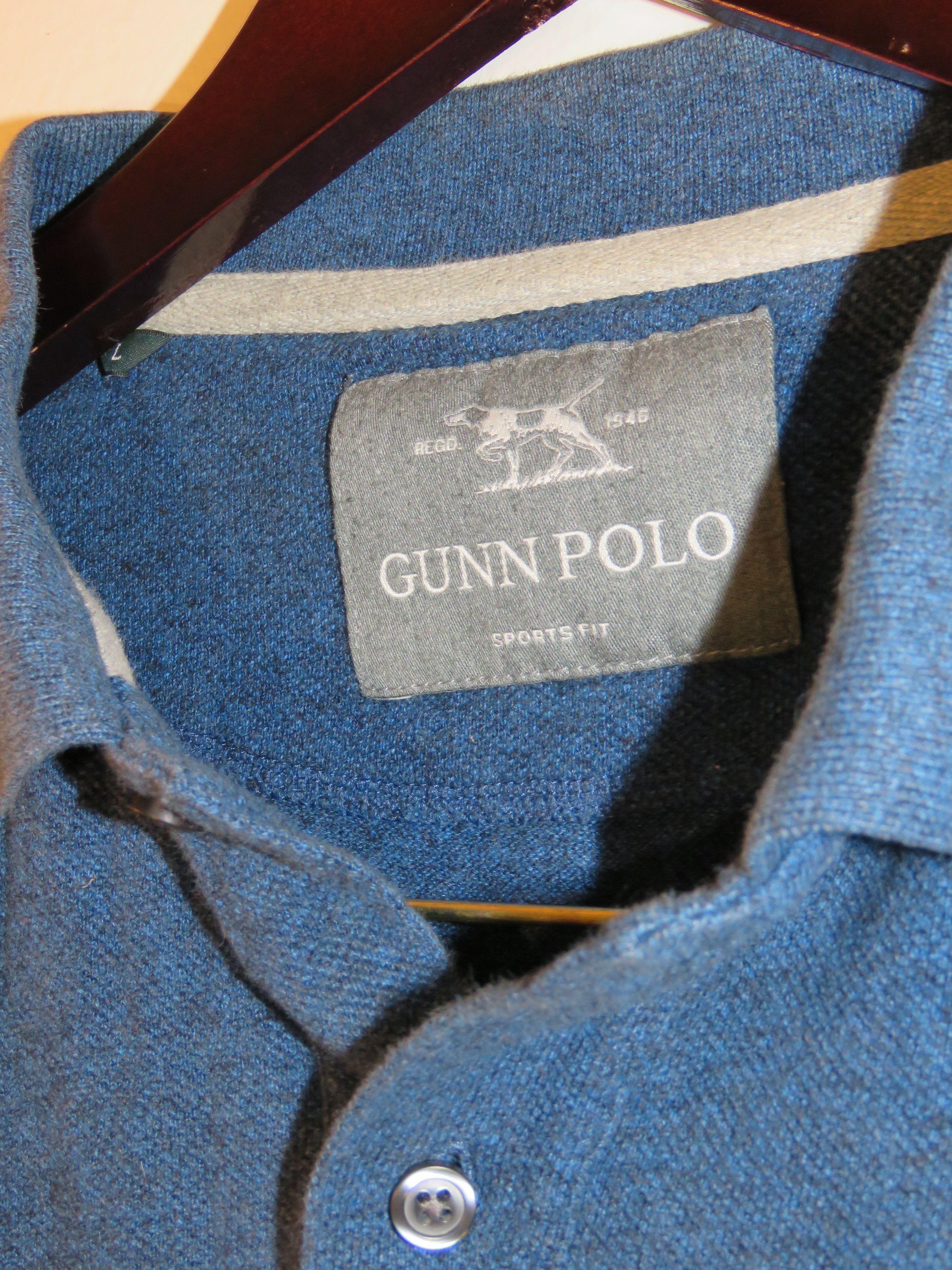 Rodd & Gunn Blue Melange Sport Fit Polo Size US M / EU 48-50 / 2 - 2 Thumbnail