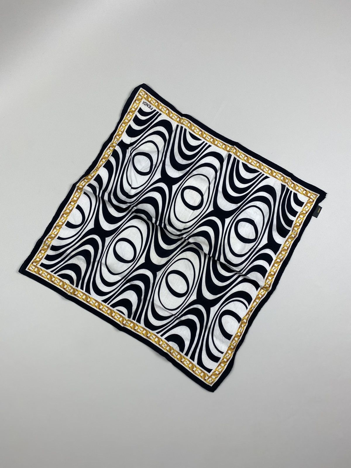 Fendi Fendi FF handkerchief monogram scarf Size ONE SIZE - 4 Thumbnail
