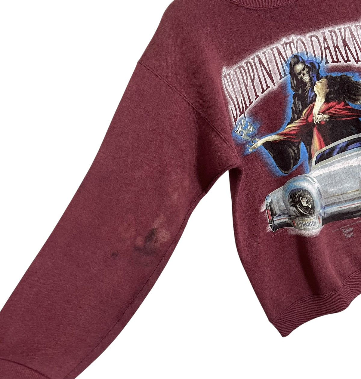 Vintage 90s Vintage Rollin Hard “slippin into darkness” Distressed Size US M / EU 48-50 / 2 - 4 Thumbnail
