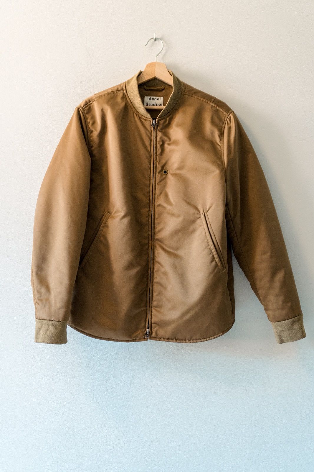 Acne Studios Acne Studios Gold bomber Size US S / EU 44-46 / 1 - 1 Thumbnail