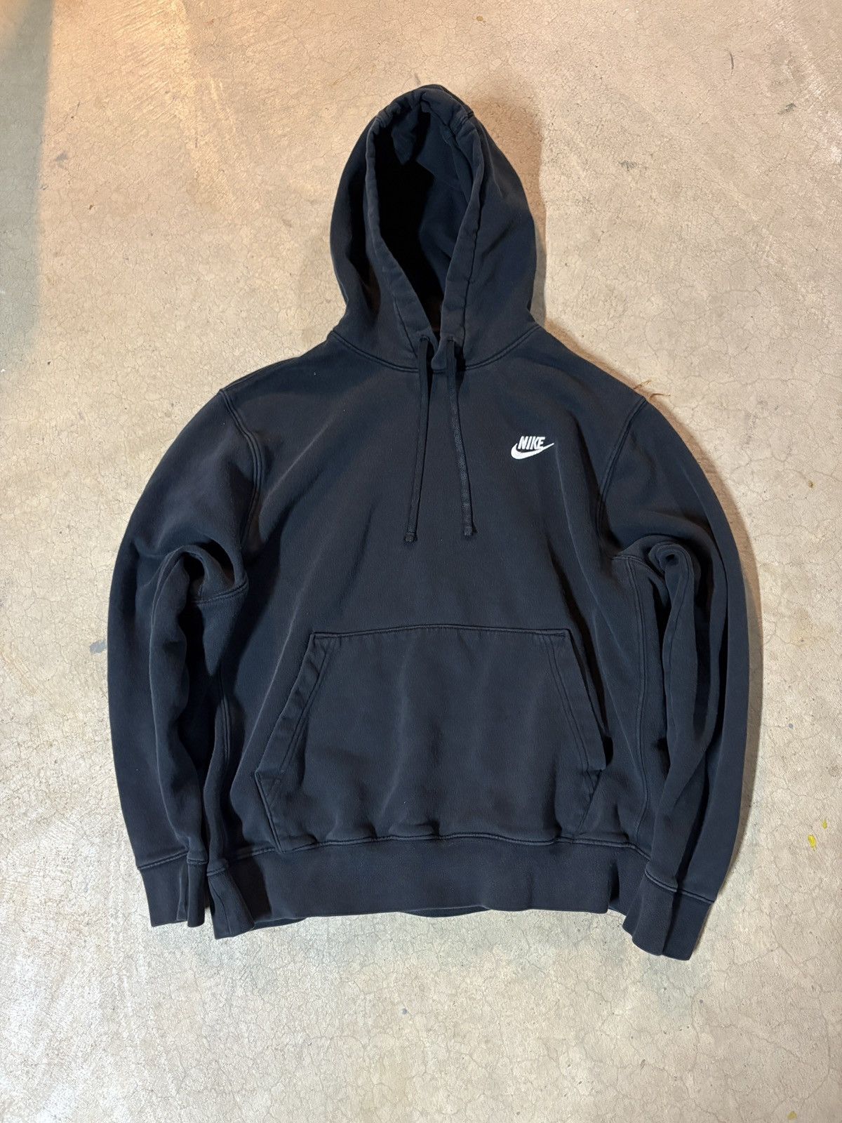 Nike Nike Faded Black Hoodie Size Large Size US L / EU 52-54 / 3 - 1 Thumbnail