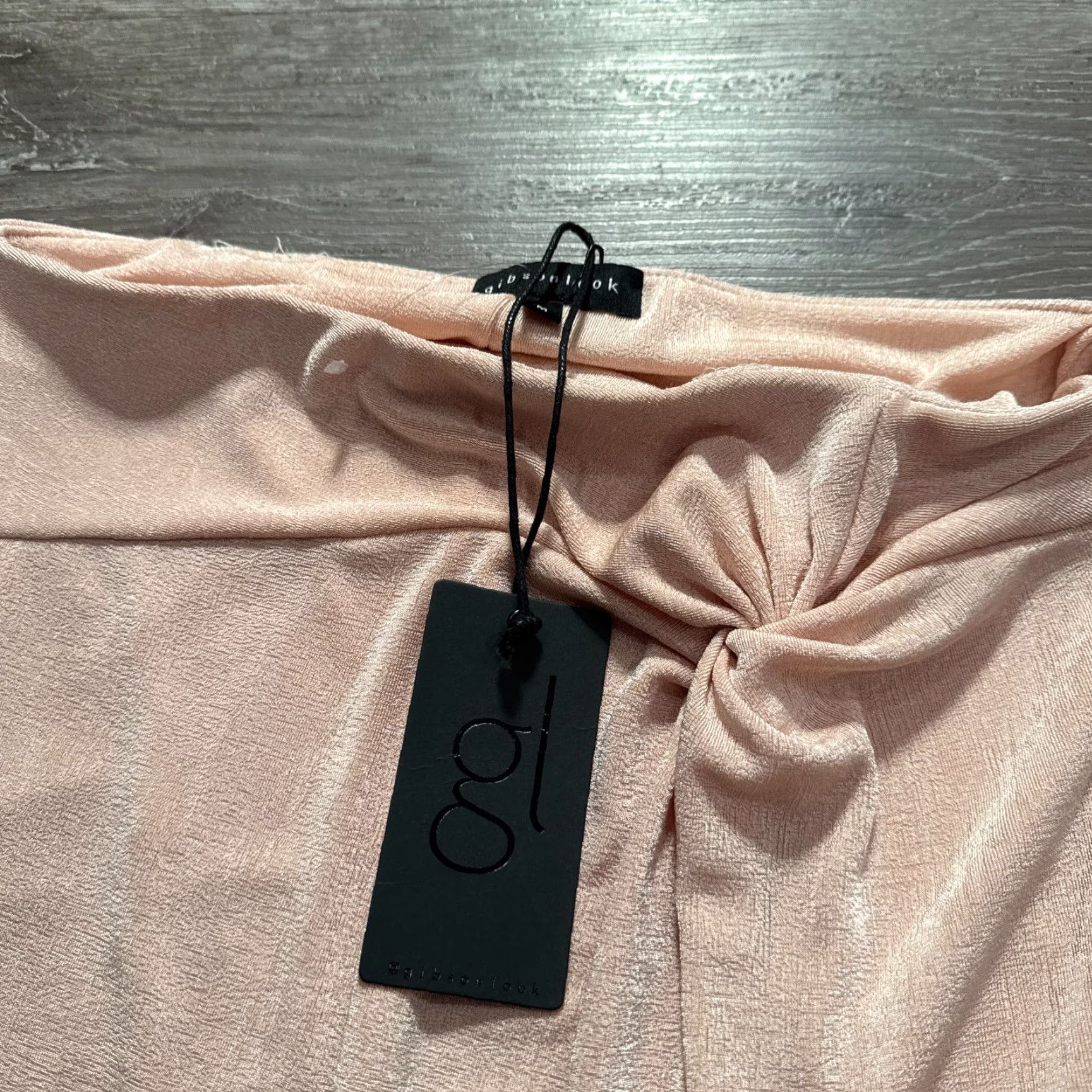 Vintage Gibsonlook Maxi Skirt Womens M Pink Preppy Casual Polyester Blend 29W Skirt Maxi Pink Preppy Women M Size 32" / US 10 / IT 46 - 2 Thumbnail