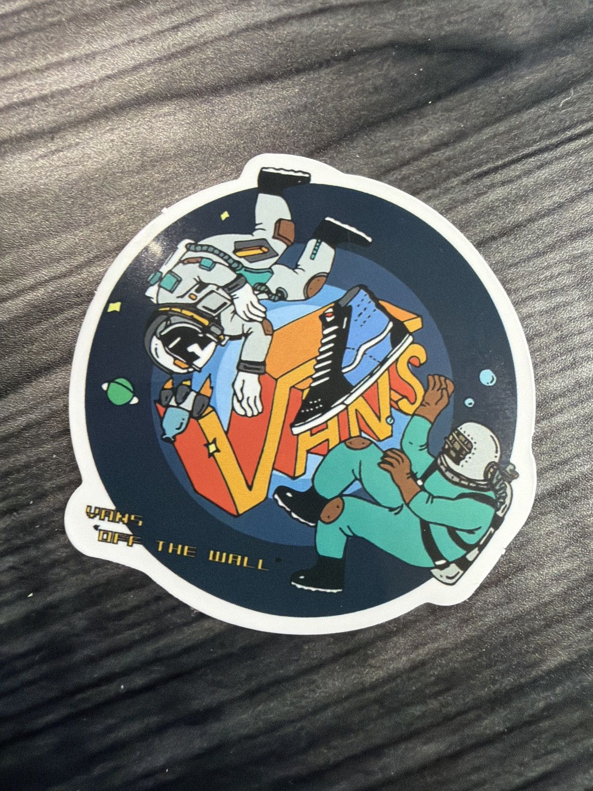 Vans Vans Off The Wall Space Sticker Size ONE SIZE - 1 Thumbnail